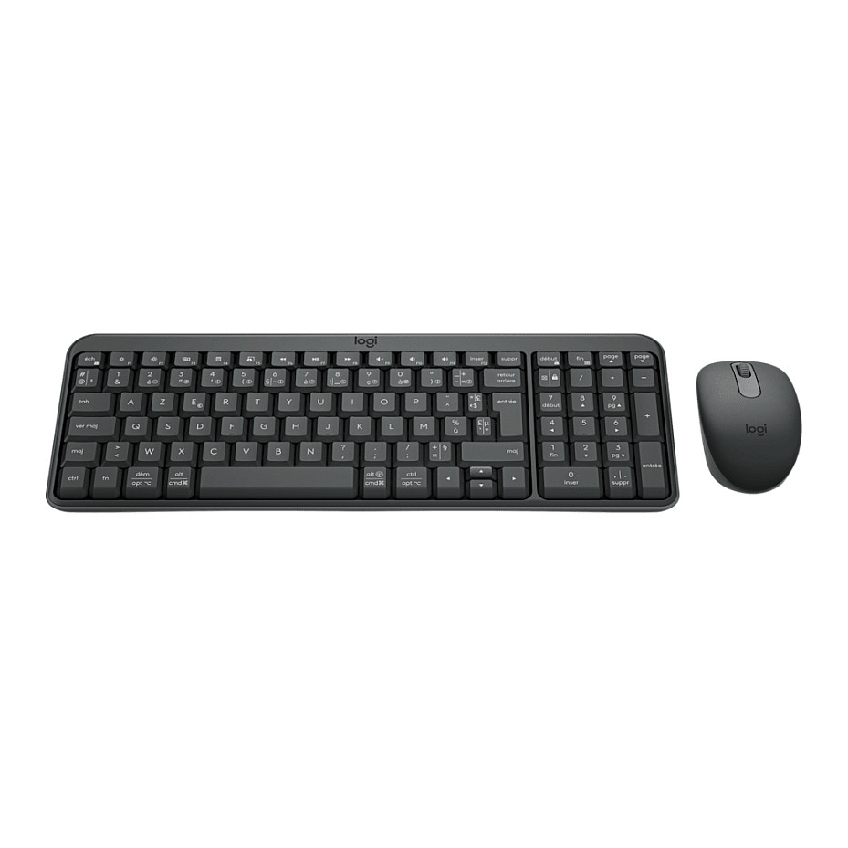 Combo (Tastierë & Maus) Logitech MK250 / Wireless / AZERTY / French Language - Grafit - Figura 3