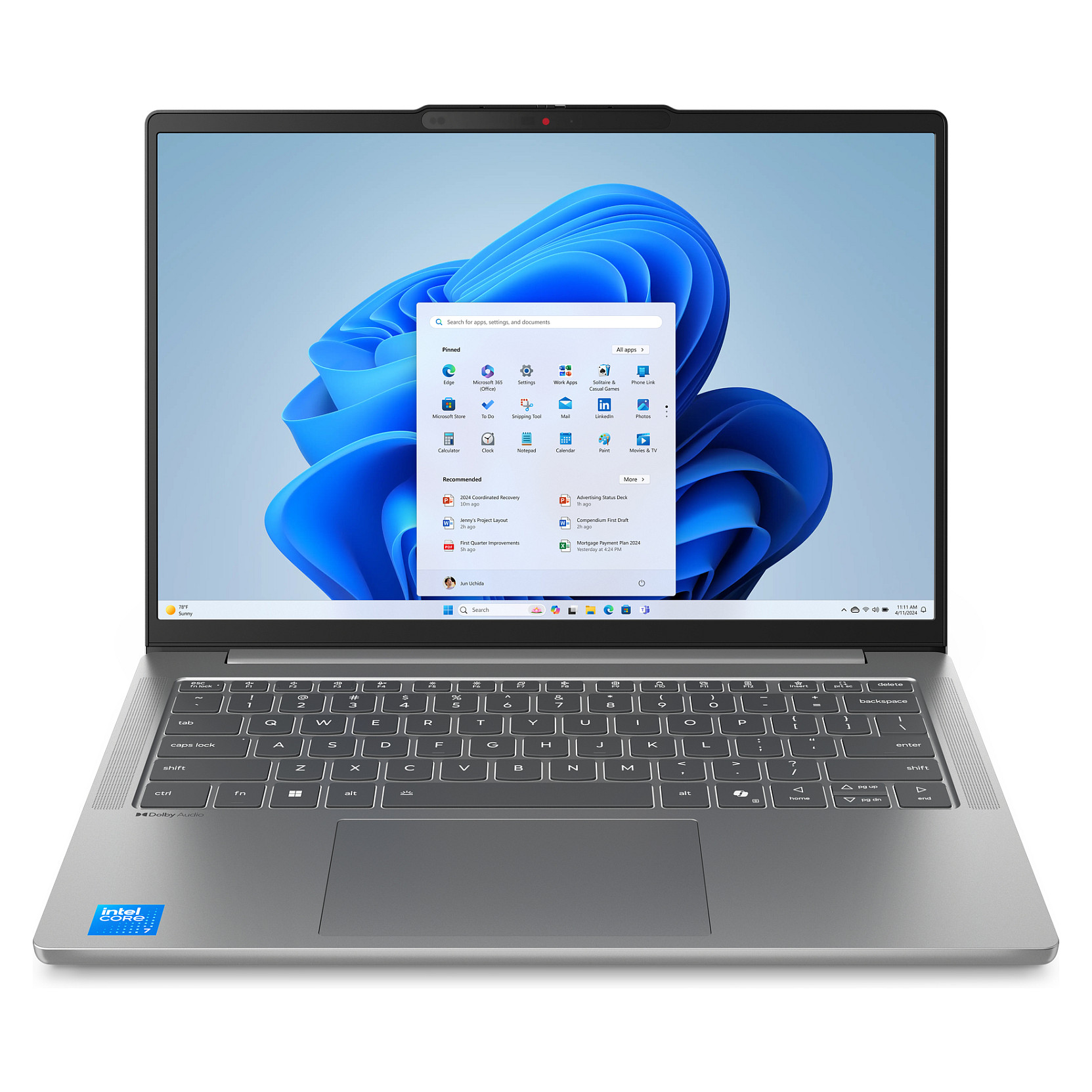 Laptop Lenovo IdeaPad Slim 5 / 7-240H / 16GB DDR5 / 512GB / 14" WUXGA OLED / Intel Graphics / DE - Gri