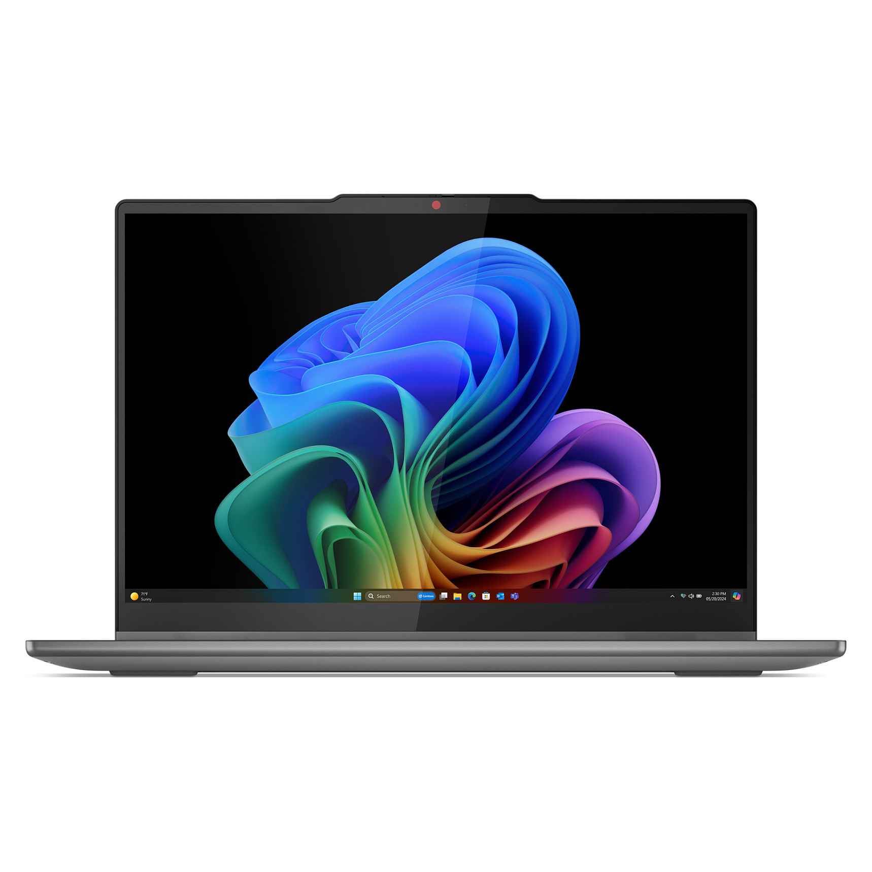 Laptop Lenovo IdeaPad 5 2-in-1 / Qualcomm X1P-42-100 / 24GB LPDDR5x / 1TB / 14" WUXGA OLED Touch 60Hz / Qualcomm Adreno GPU / DE - Luna Grey - Figura 2