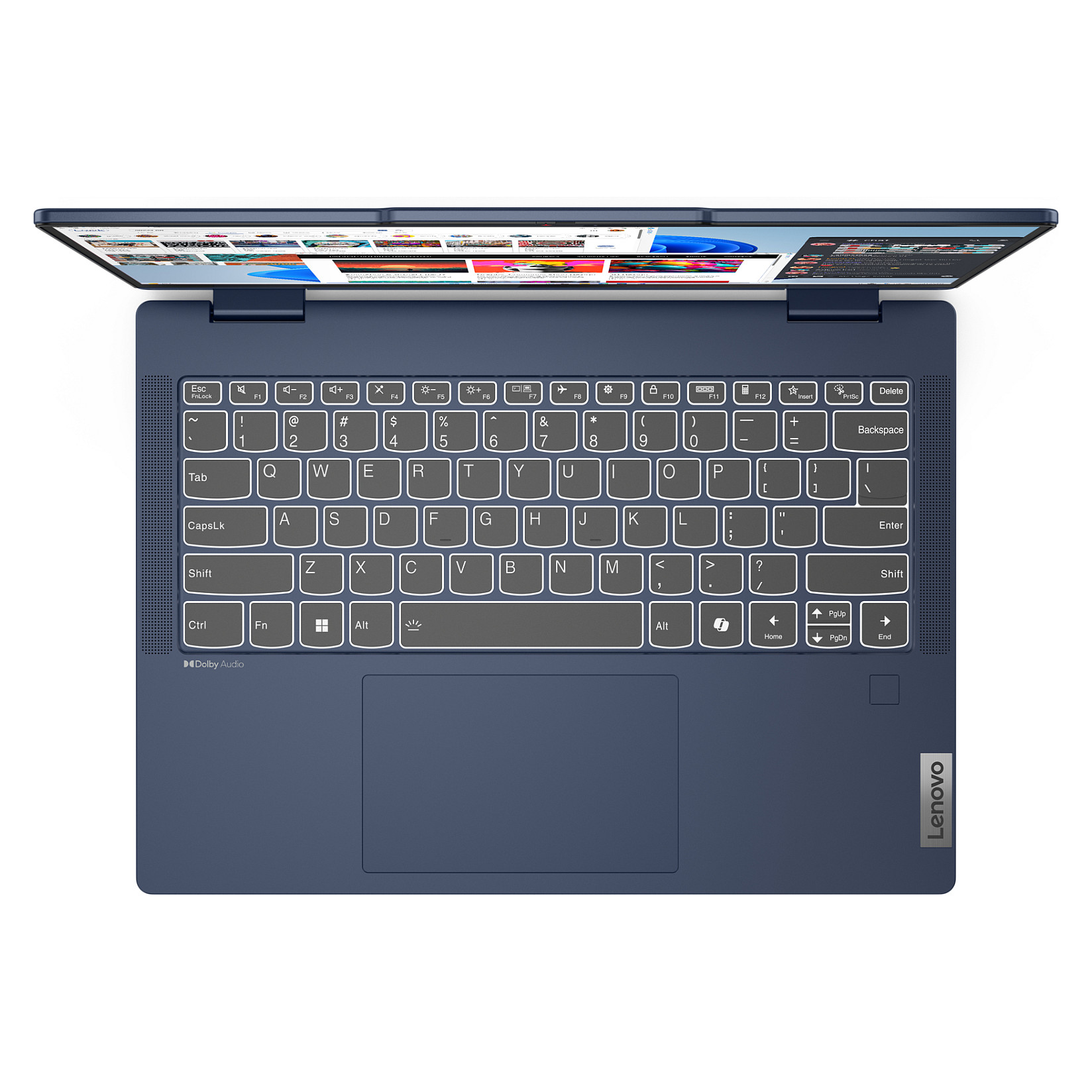 Laptop Lenovo IdeaPad 5 2-in-1 / i5-13420H / 16GB LPDDR5x / 512GB / 14" WUXGA IPS Touch 60Hz / Intel UHD Graphics / DE - Blu e Errët - Figura 3