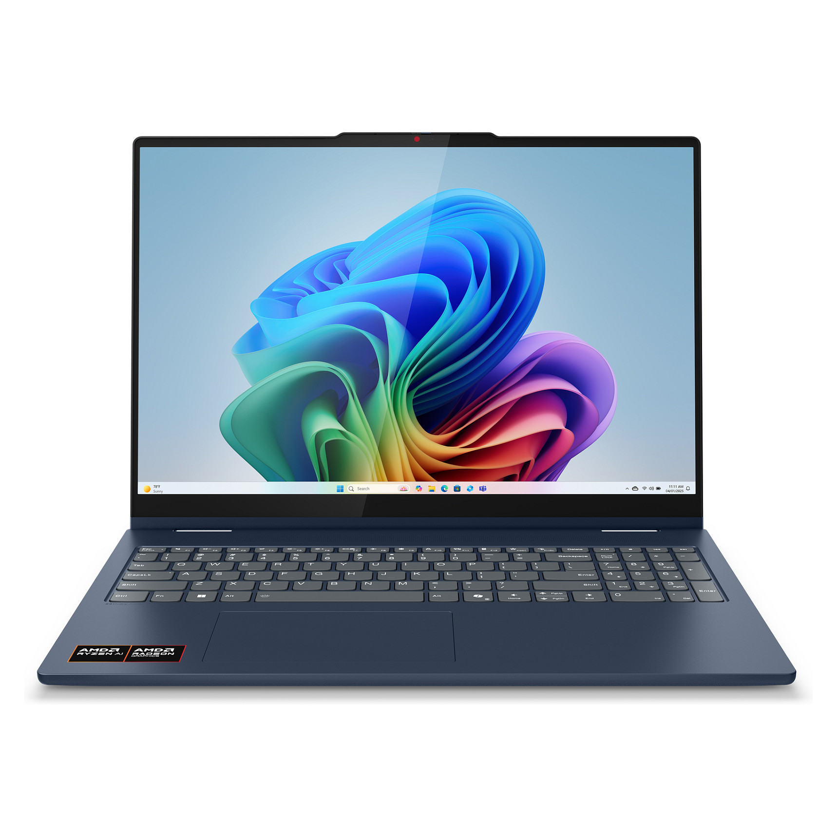 Laptop Lenovo IdeaPad 5 2-in-1 / RYZ AI 5 340 / 16GB LPDDR5x / 512GB / 16" WUXGA IPS Touch 60Hz / AMD Radeon 840M / DE - Blu e Errët - Figura 2