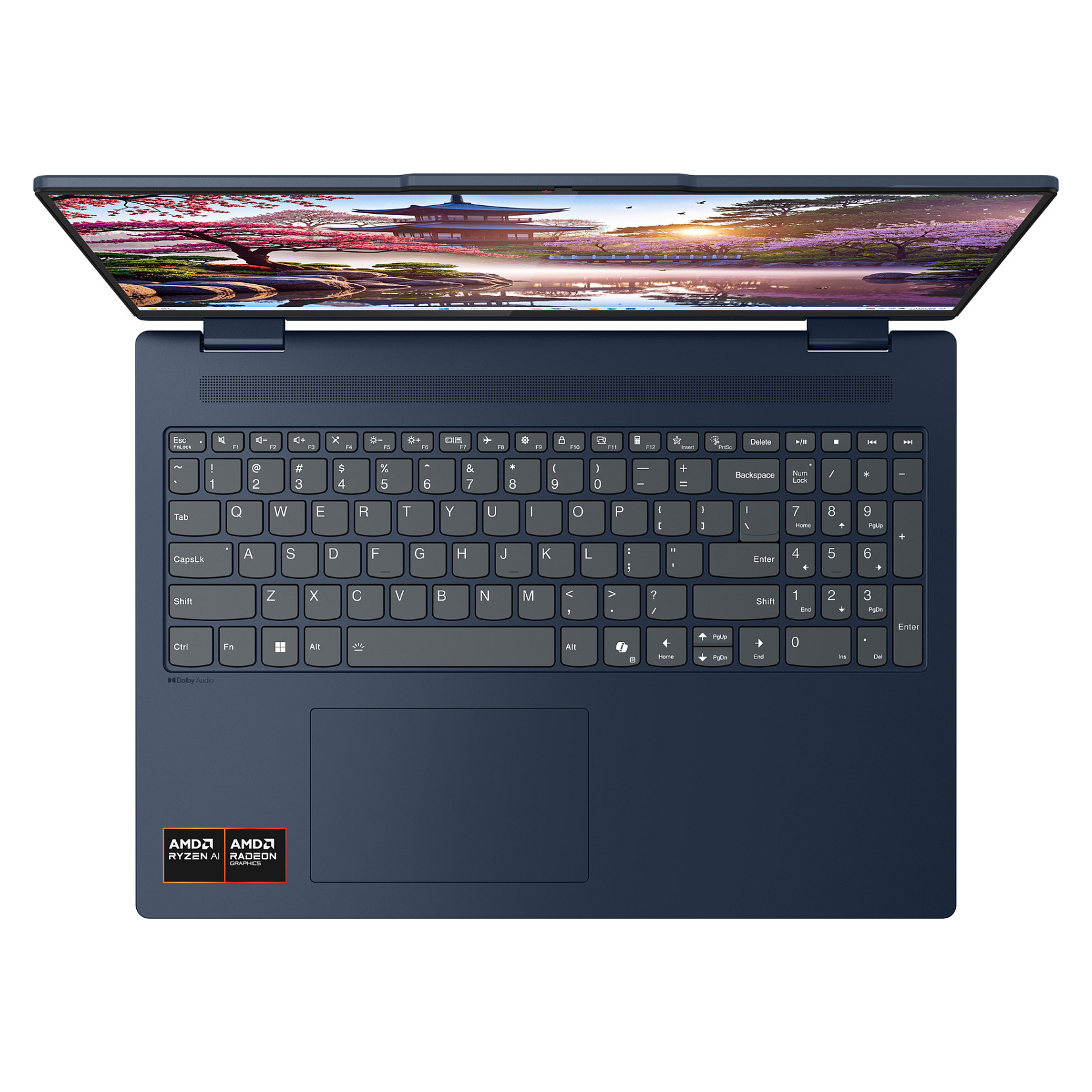 Laptop Lenovo IdeaPad 5 2-in-1 / RYZ AI 5 340 / 16GB LPDDR5x / 512GB / 16" WUXGA IPS Touch 60Hz / AMD Radeon 840M / DE - Blu e Errët - Figura 3