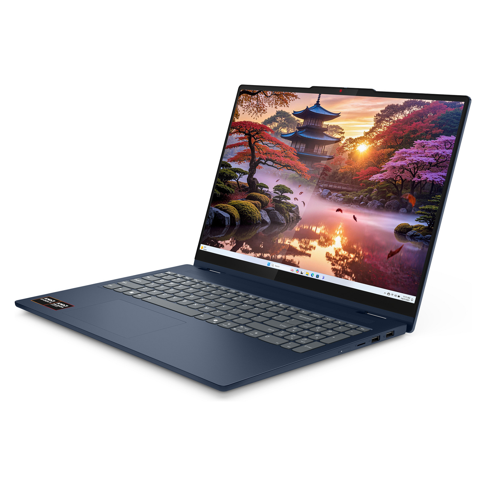 Laptop Lenovo IdeaPad 5 2-in-1 / RYZ AI 5 340 / 16GB LPDDR5x / 512GB / 16" WUXGA IPS Touch 60Hz / AMD Radeon 840M / DE - Blu e Errët - Figura 4