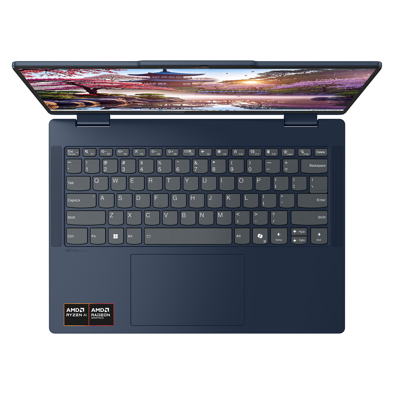 Laptop Lenovo IdeaPad 5 2-in-1 / RYZ AI 7 350 / 16GB LPDDR5x / 1TB / 14" WUXGA OLED Touch 60Hz / AMD Radeon 860M / DE - Blu e Errët - Figura 3