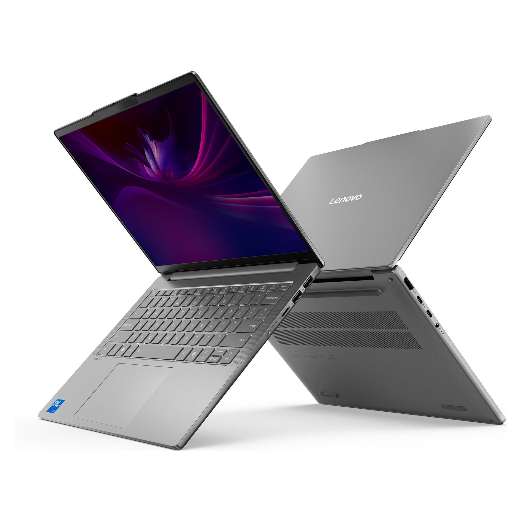 Laptop Lenovo IdeaPad 5 Slim / 7 240H / 24GB DDR5 / 1TB / 14" WUXGA OLED / Intel Graphics / DE - Gri - Figura 3