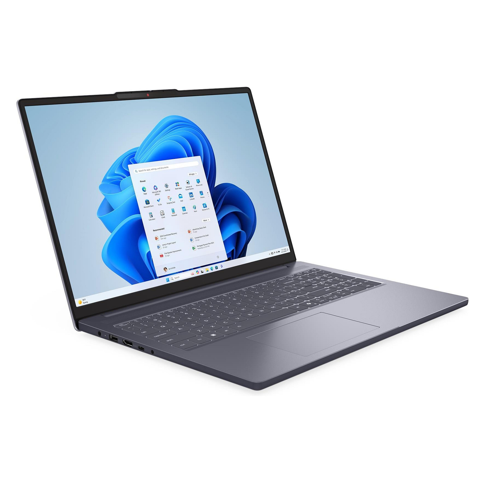 Laptop Lenovo IdeaPad Slim 3 / i5 13420H / 16GB DDR5 / 512GB / 16" WUXGA IPS AG 60Hz / Intel UHD Graphics / DE - Gri