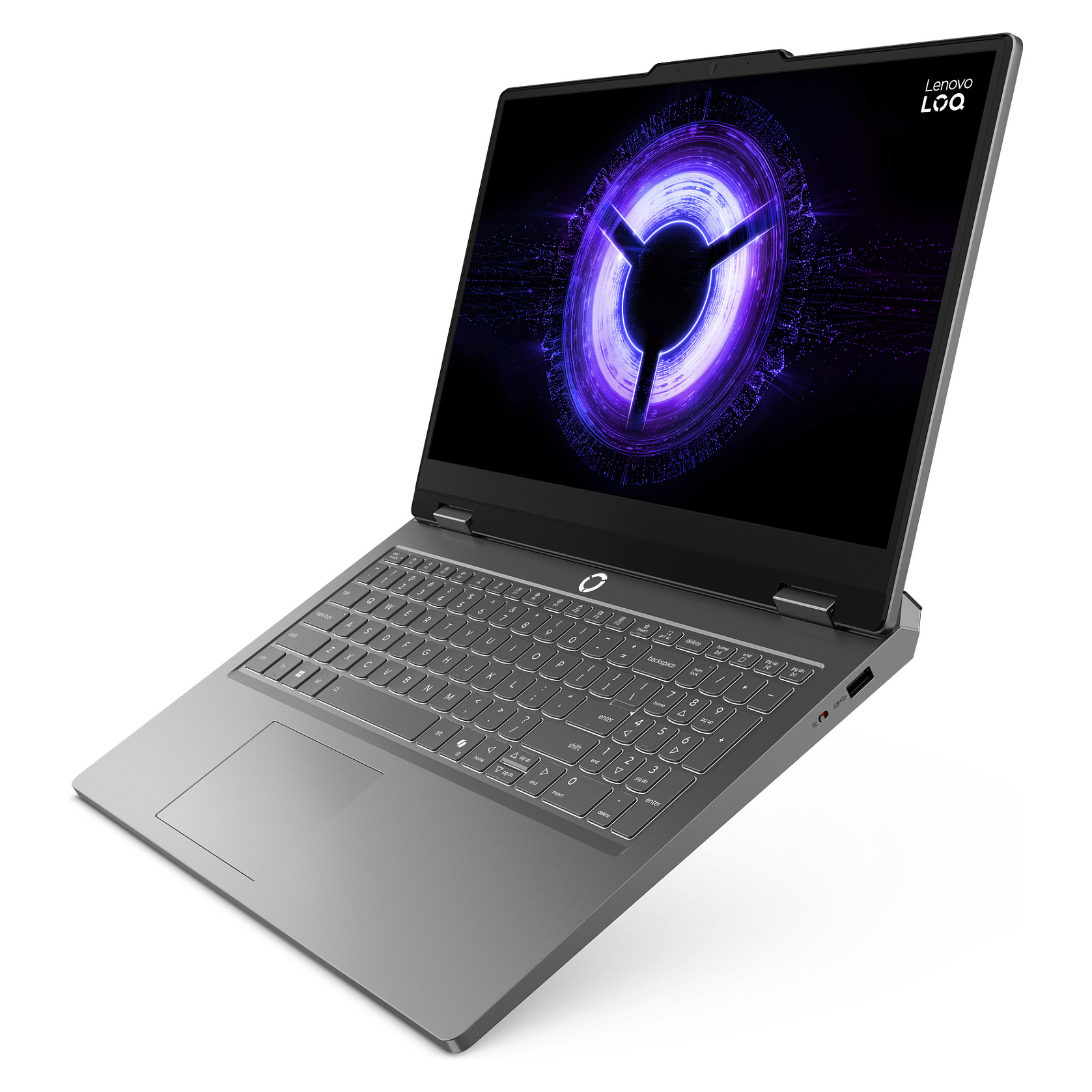 Laptop Gaming Lenovo LOQ / i5 13450HX / 16GB DDR5 / 512GB / 15.6" Full HD IPS AG 144Hz / RTX 5050 8GB / DE - Gri - Figura 5