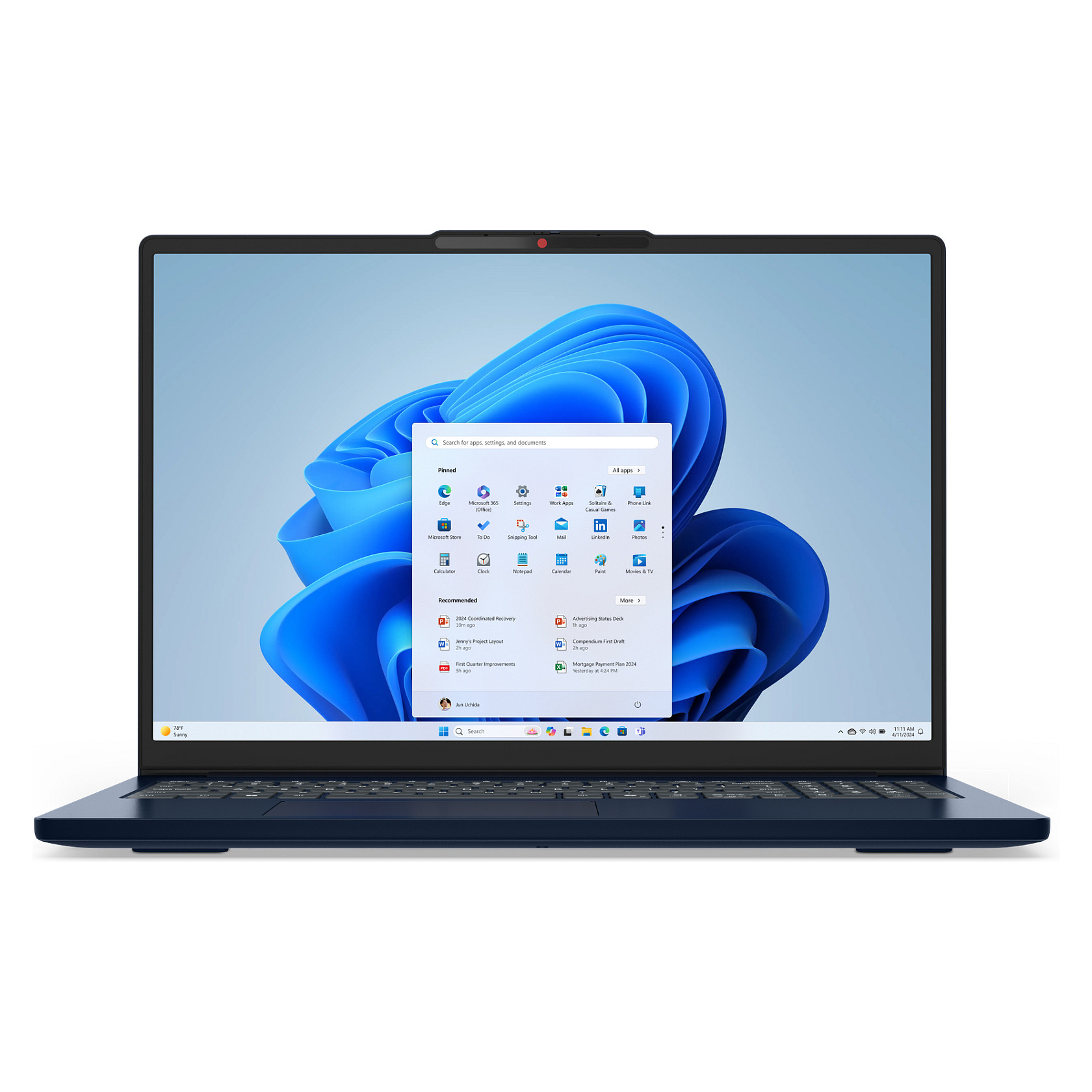 Laptop Lenovo IdeaPad Slim 3 / i5 13420H / 16GB DDR5 / 1TB / 16" WUXGA IPS AG 60Hz / Intel UHD Graphics / DE - Blu e Errët - Figura 2