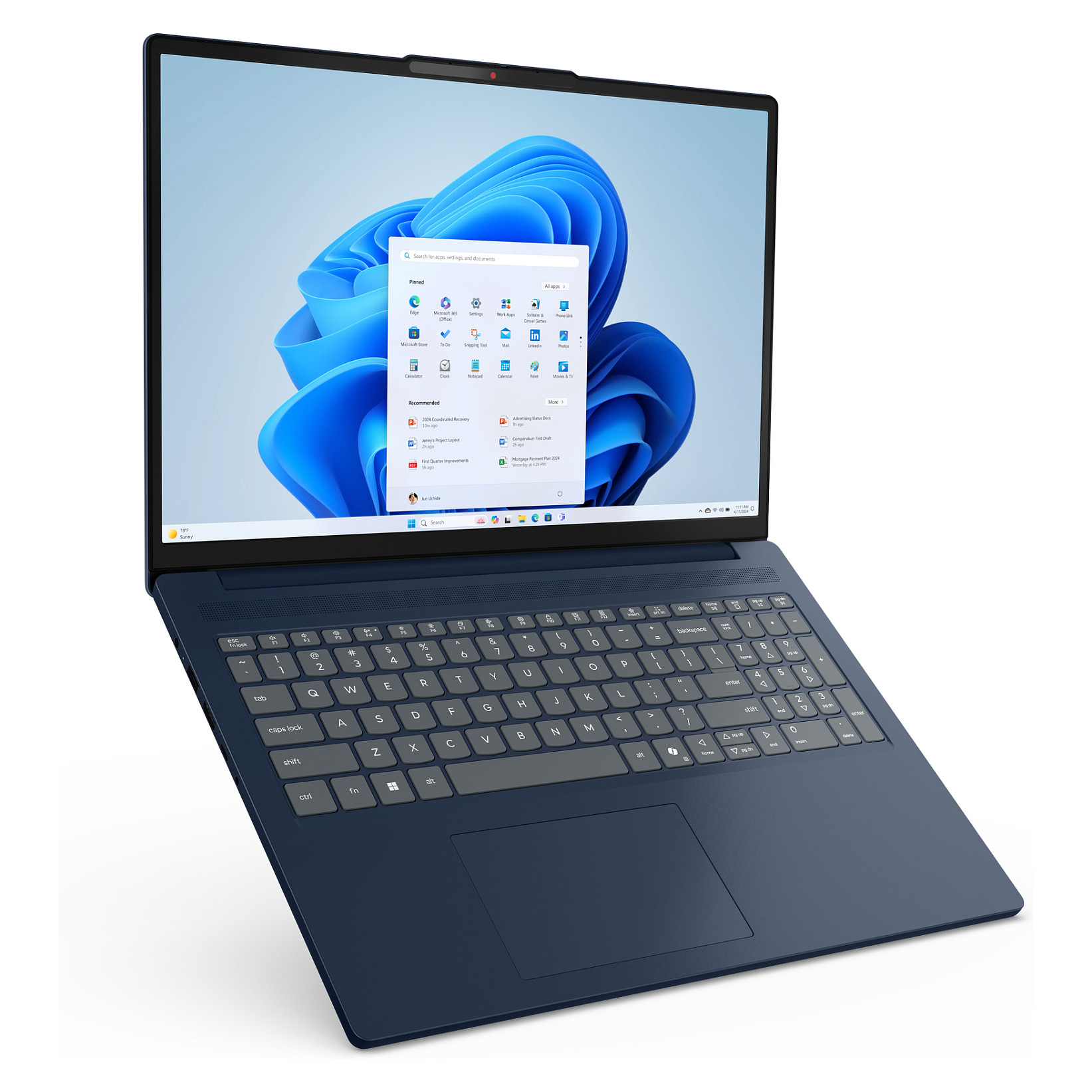 Laptop Lenovo IdeaPad Slim 3 / i5 13420H / 16GB DDR5 / 1TB / 16" WUXGA IPS AG 60Hz / Intel UHD Graphics / DE - Blu e Errët - Figura 4