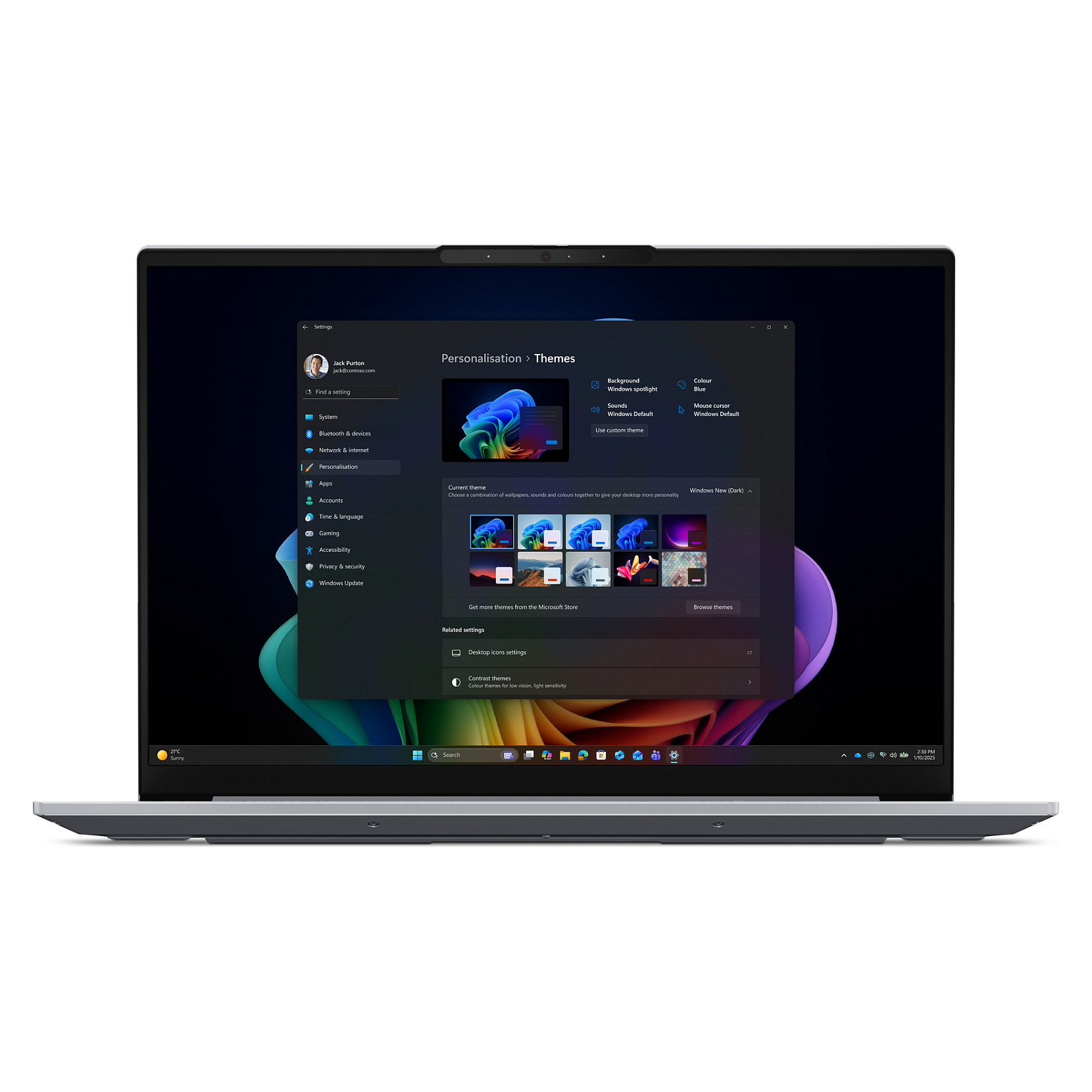 Laptop Lenovo ThinkBook 16 G9 / Ultra 5 325 / 32GB DDR5 / 512GB / 16" WUXGA IPS AG 60Hz / Intel Graphics / DE - Gri e Hapur - Figura 2