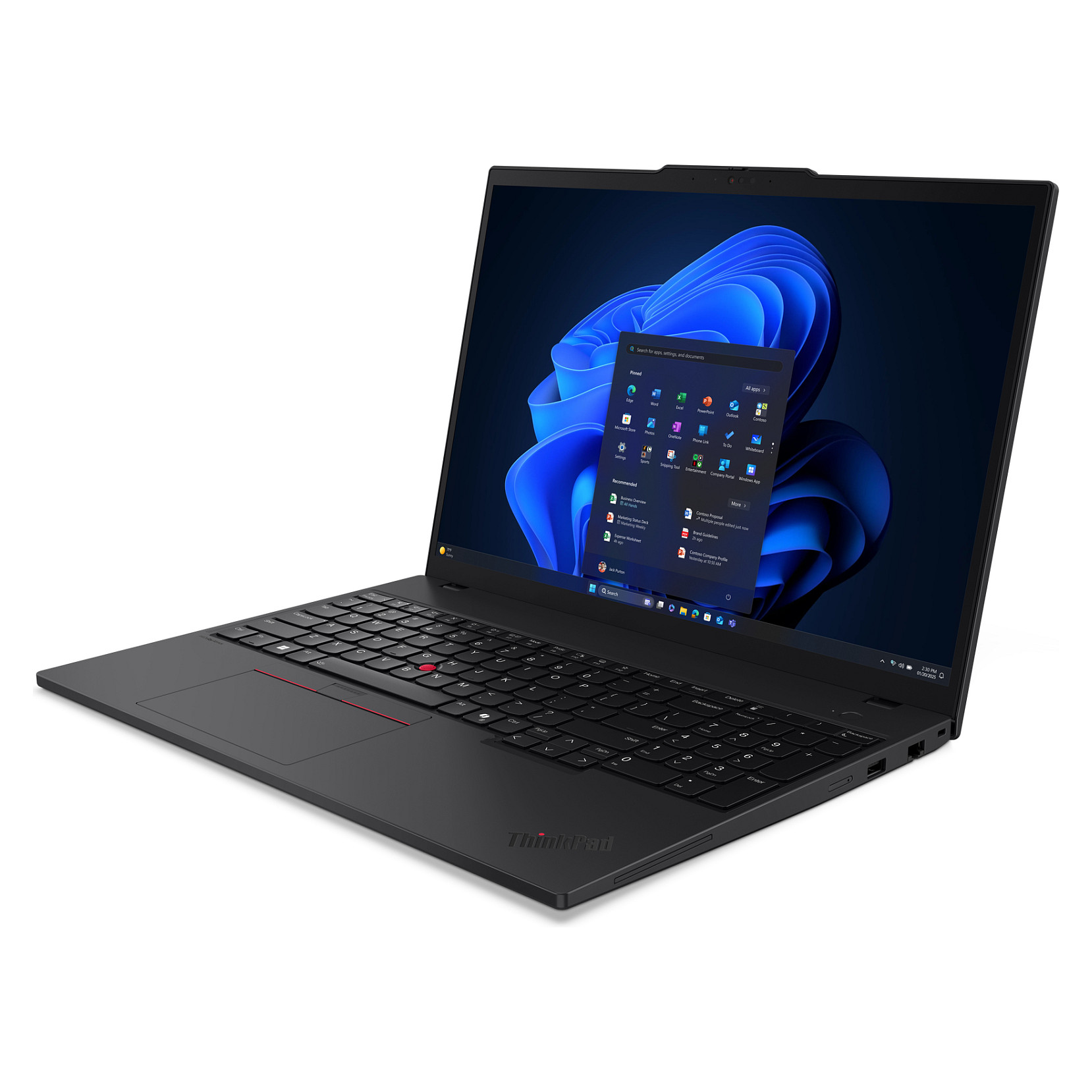 Laptop Lenovo ThinkPad T16 G4 / Ultra 5 226V / 16GB LPDDR5X / 512GB / 16" WUXGA IPS AG / Intel Arc Graphics 130V / DE - Zezë - Figura 3