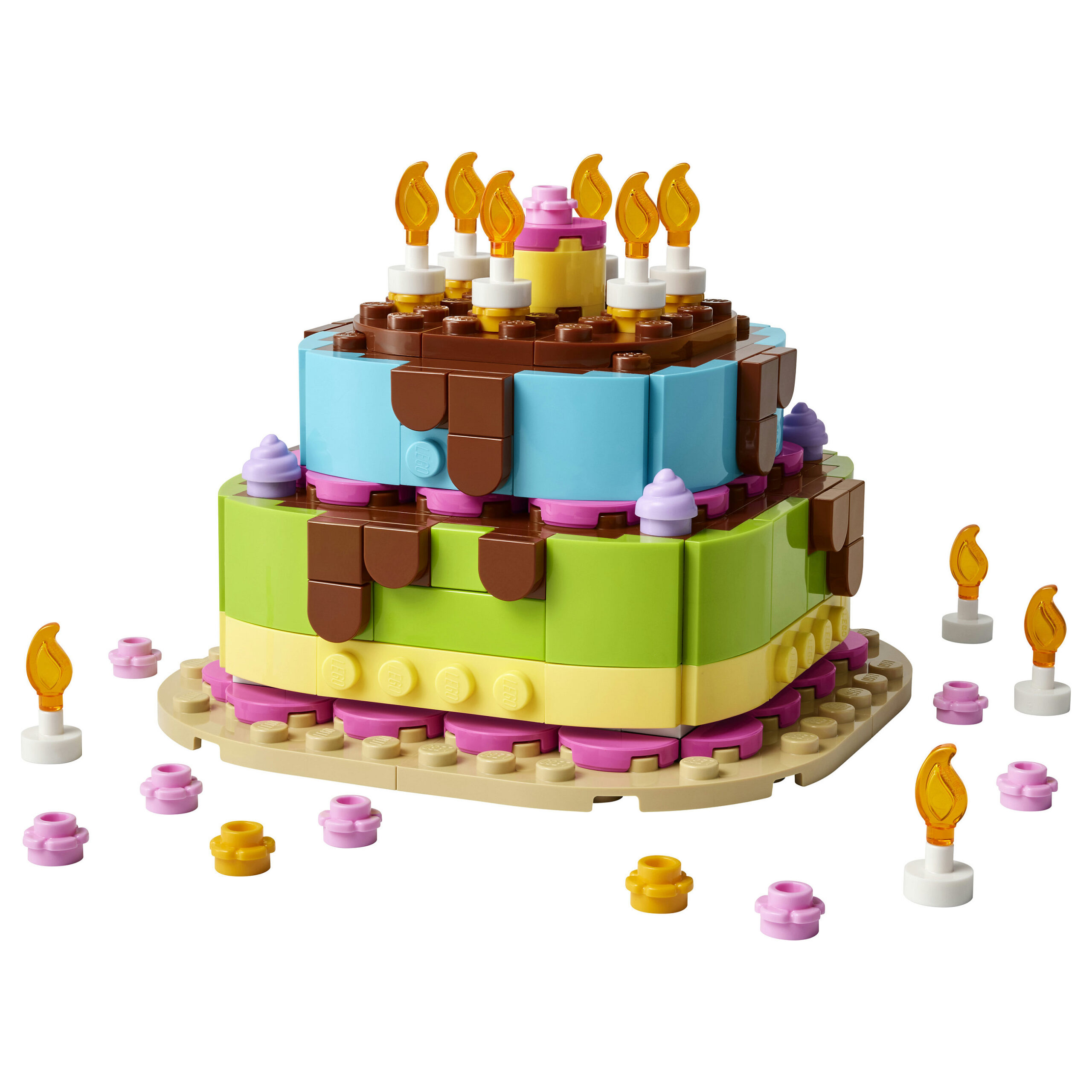 LEGO Birthday Cake 40815 - Figura 2