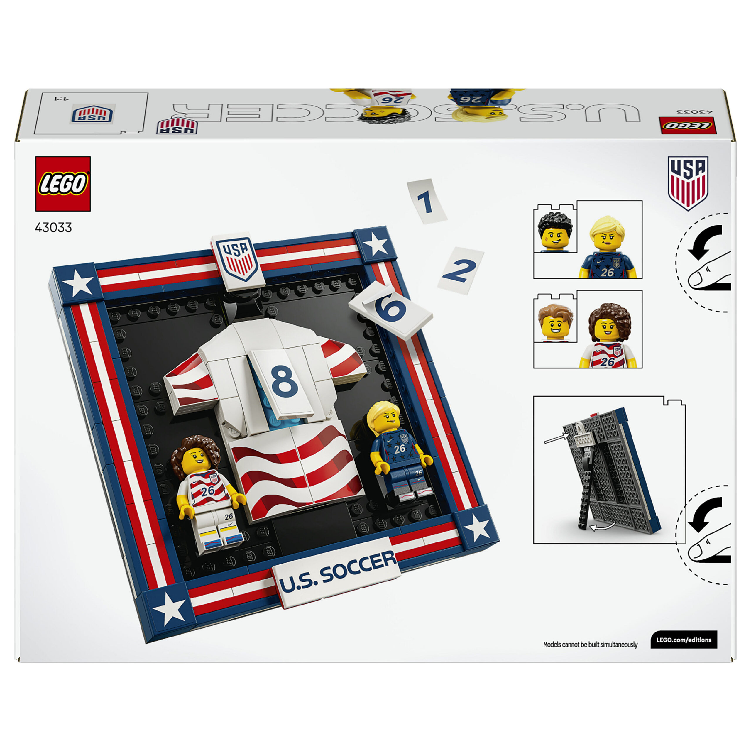 LEGO U.S. Soccer National Team Jersey 43033 - Figura 5