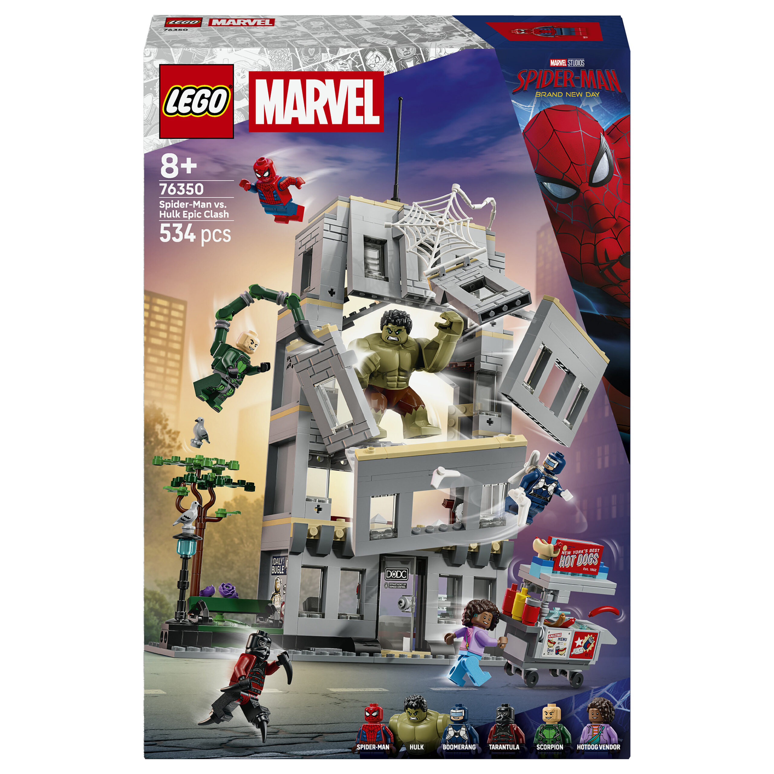 LEGO Spider-Man VS Hulk Epic Clash 76350