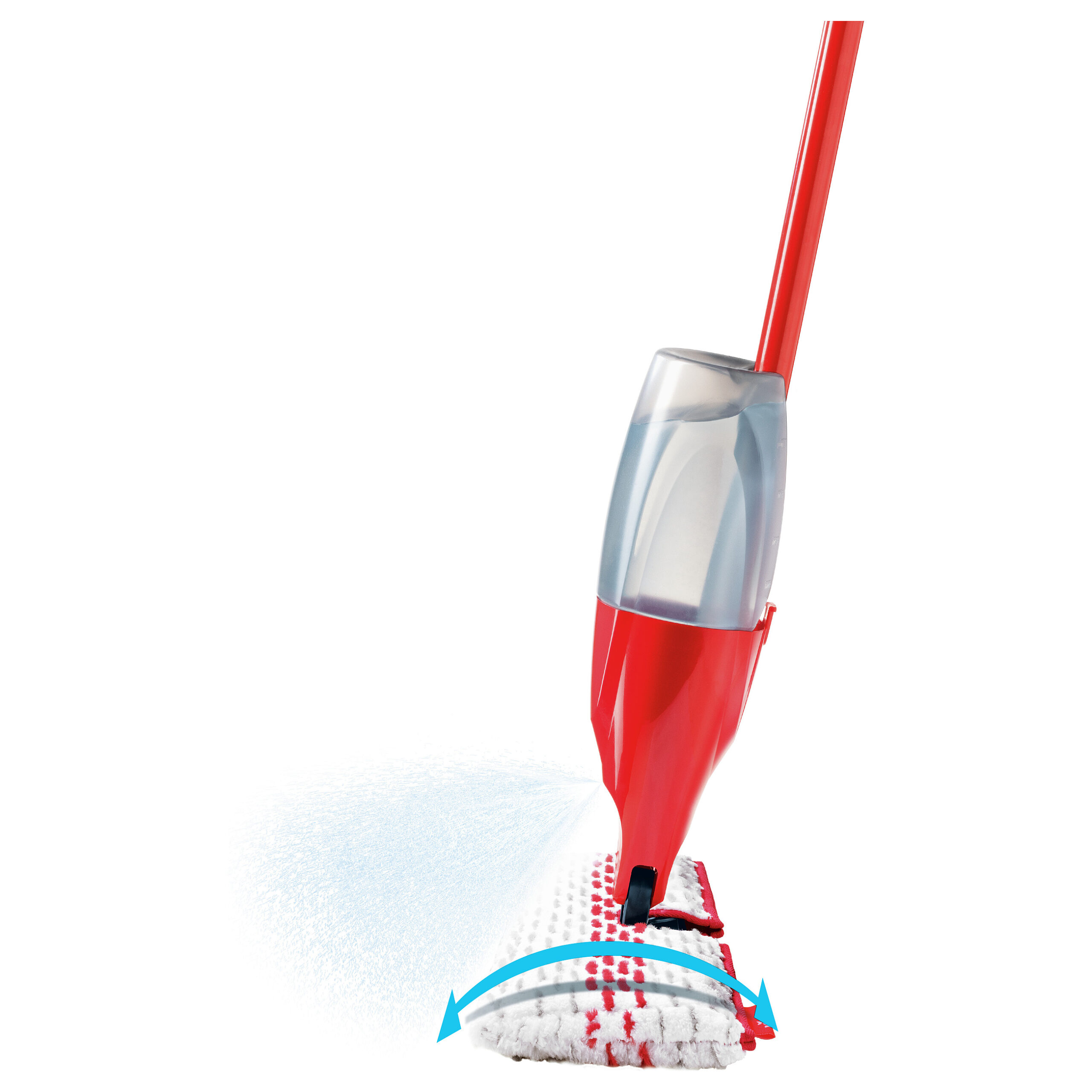 Fshesë për pastrim dyshemeje Vileda 1.2 Spray Max Microfiber Mop - Kuqe / Bardhë - Figura 4