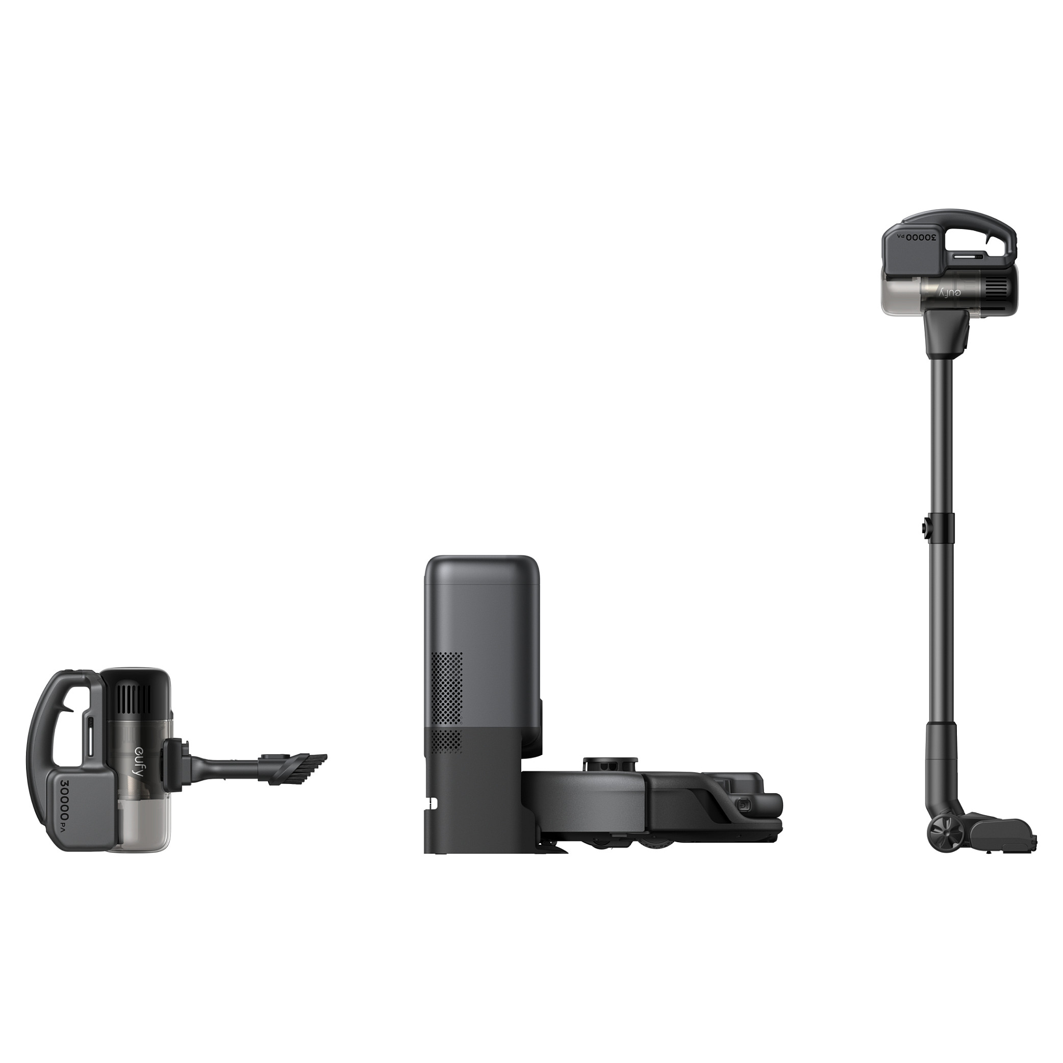 Fshesë me vakum 3-në-1 E20 Robot Stick & Handheld Vacuum Cleaner - Zezë - Figura 4