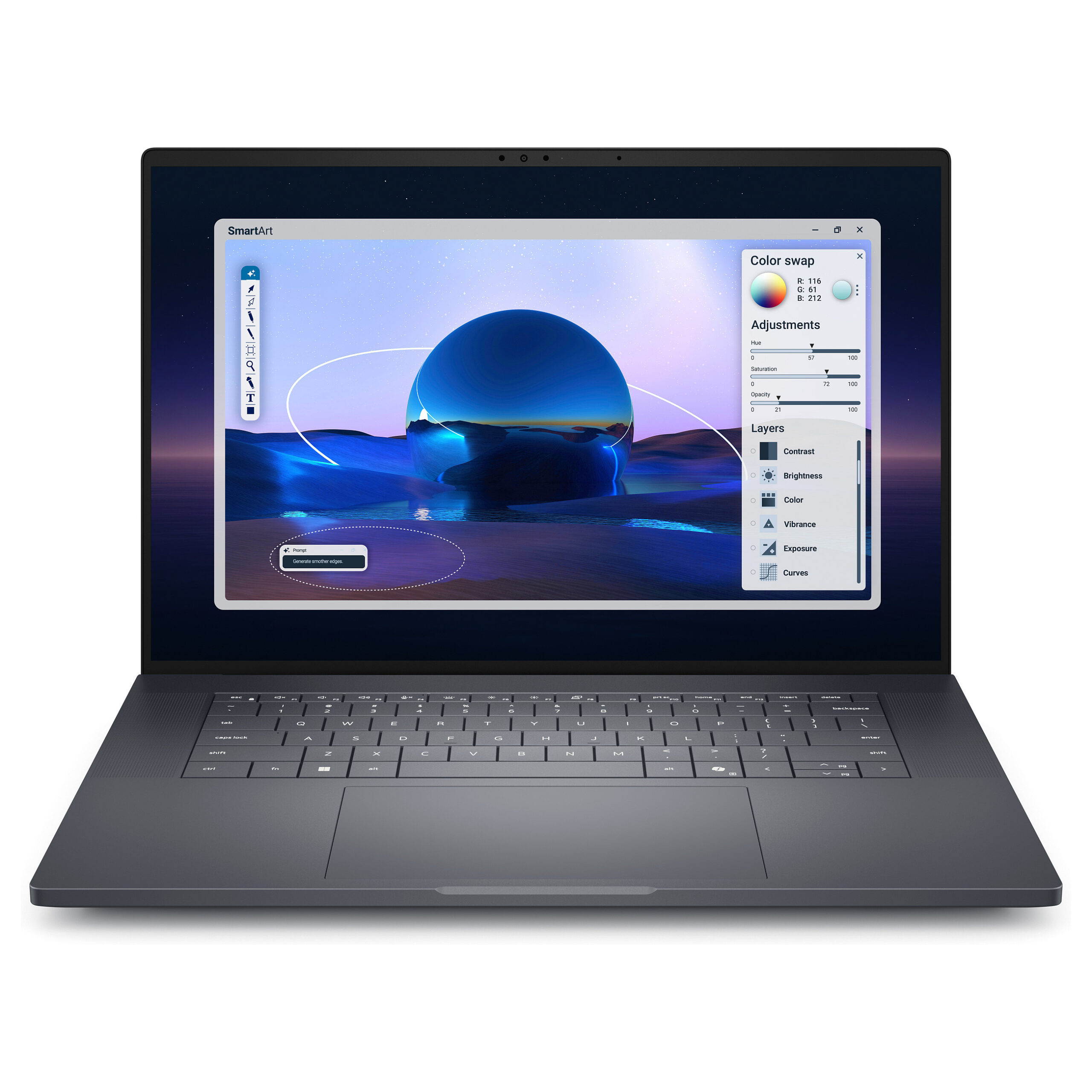 Laptop Dell Pro Max 16 Premium / Ultra 9 285H / 64GB LPDDR5x / 1TB / 16" Full HD+ WVA AG 120Hz / RTX PRO 2000 8GB / DE - Zezë