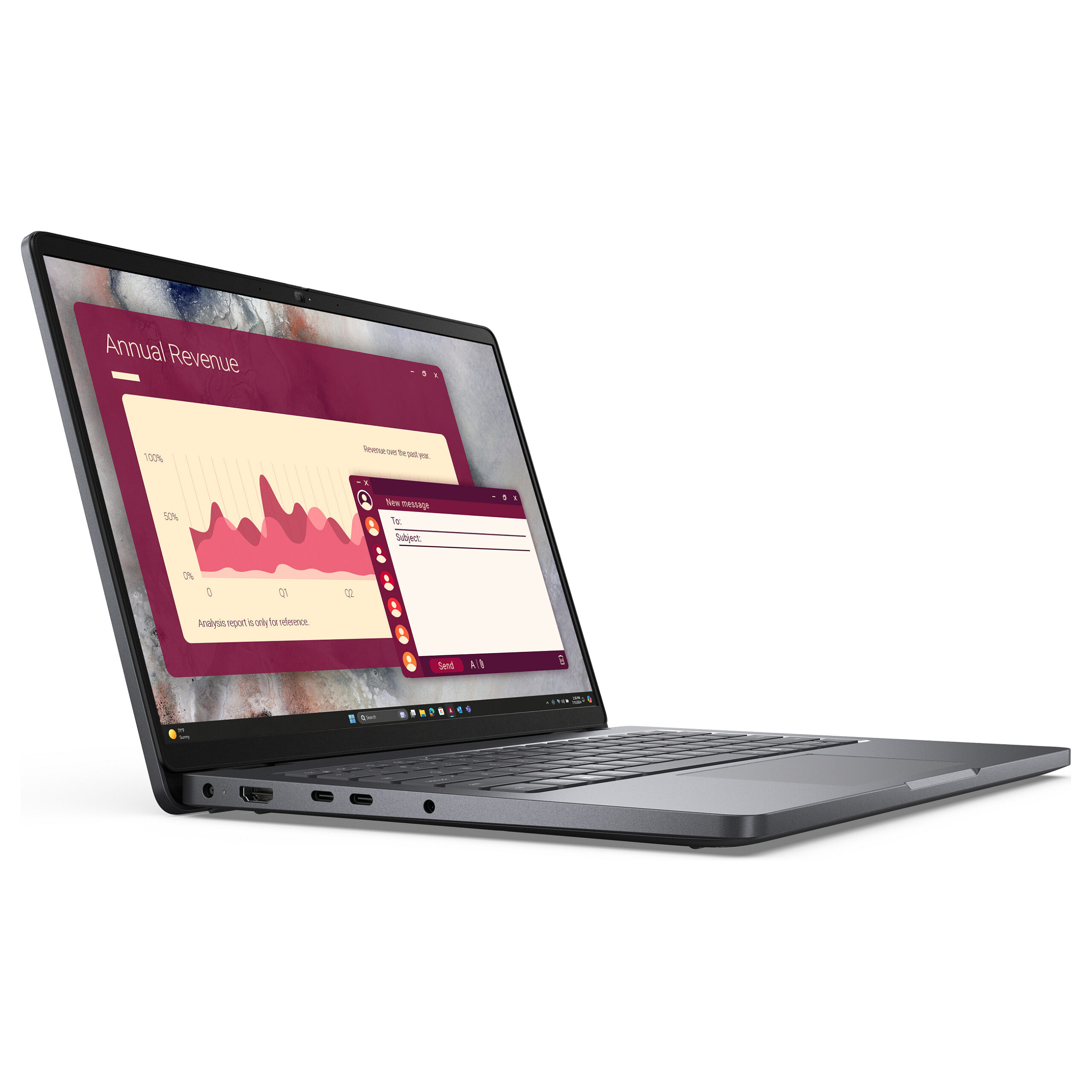 Laptop Dell Pro 14 PC14250 / Ultra 5 225U / 16GB DDR5 / 512GB / 14" Full HD+ IPS 60Hz / Intel Graphics / DE - Zezë - Figura 2