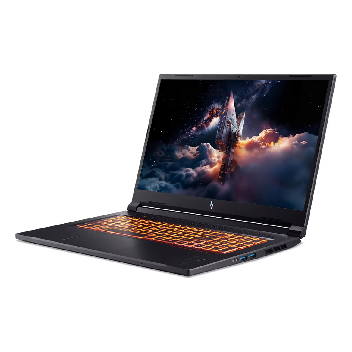 Laptop Gaming Acer Nitro V17 ANV17-41-R0D6 / Ryzen 5-240 / 16GB DDR5 / 512GB / 17.3" Full HD IPS 144Hz / RTX 5050 8GB / DE - Zezë - Figura 3