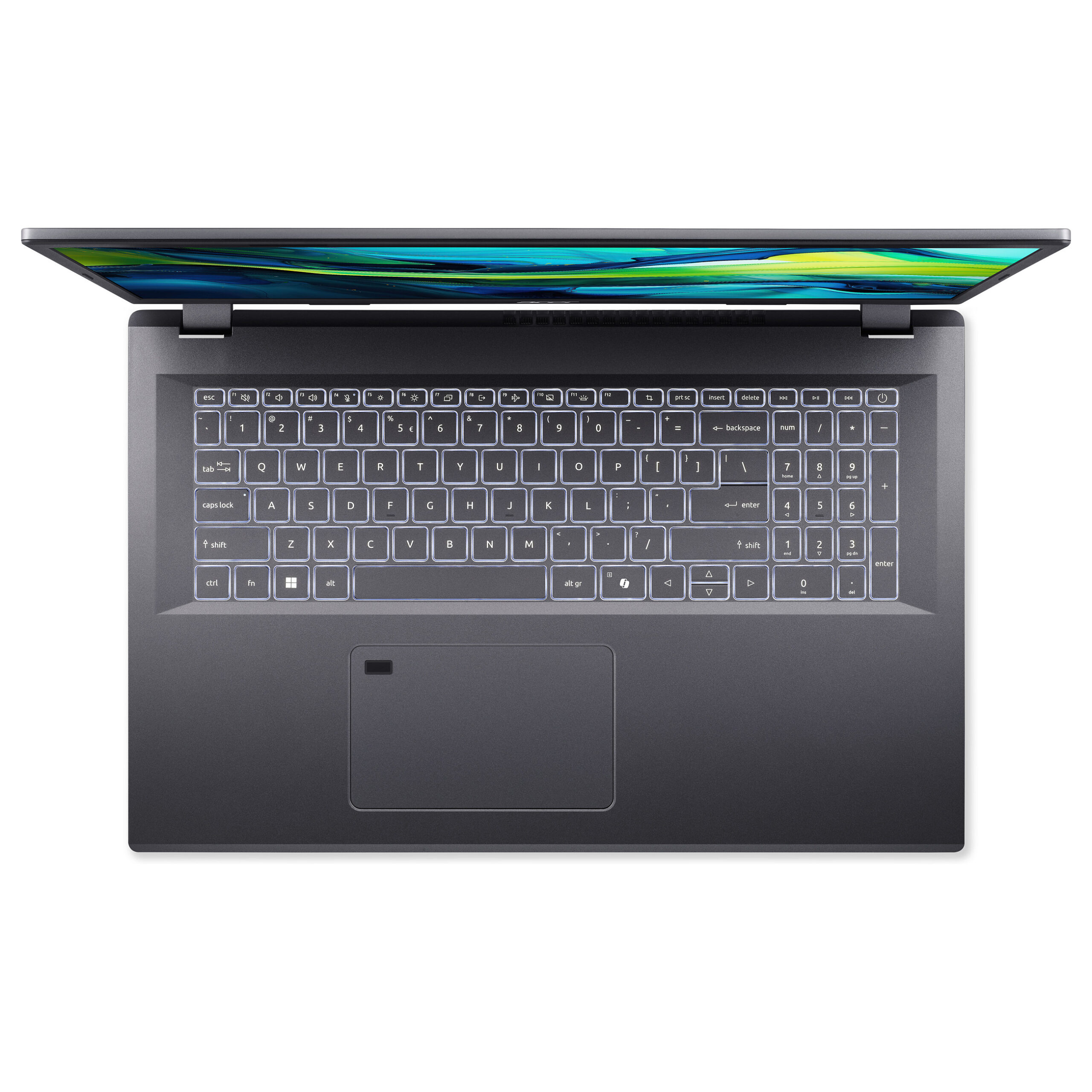 Laptop Acer Aspire 17 A17-51M-51GJ / Core 5 120U / 16GB LPDDR5 / 1TB / 17.3" Full HD IPS 60Hz / Intel Graphics / DE - Gri - Figura 3