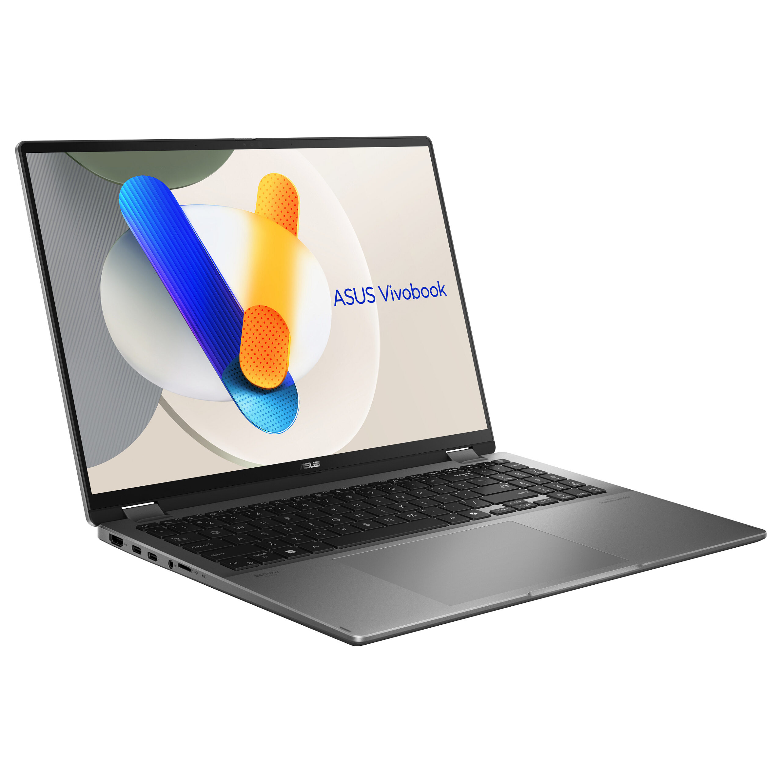 Laptop ASUS Vivobook 16 Flip TP3607SA-SI155W / Ultra 7 256V / 16GB LPDDR5x / 1TB / 16" WUXGA OLED Touch 60Hz / Intel Arc Graphics 140V / DE - Gri