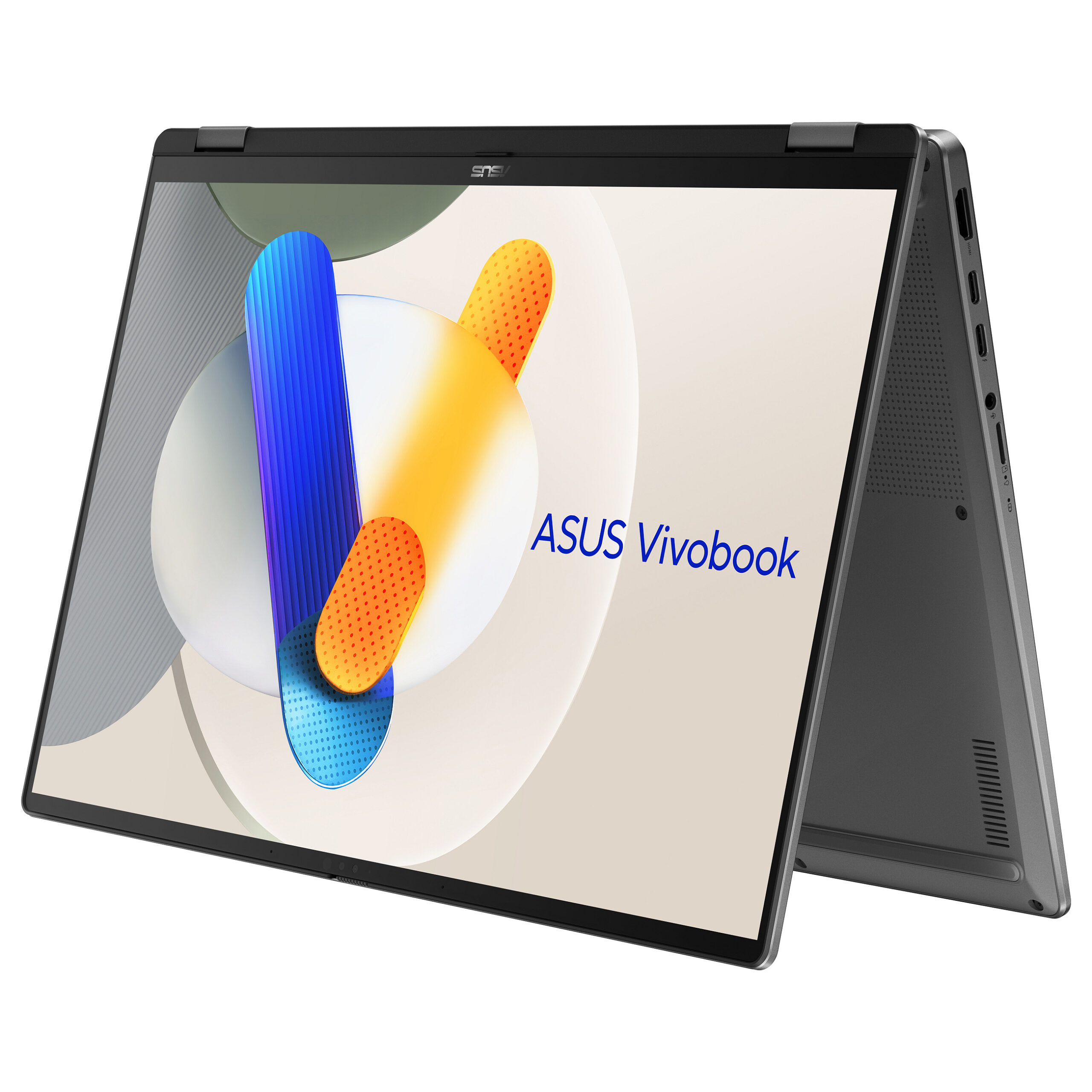 Laptop ASUS Vivobook 16 Flip TP3607SA-SI155W / Ultra 7 256V / 16GB LPDDR5x / 1TB / 16" WUXGA OLED Touch 60Hz / Intel Arc Graphics 140V / DE - Gri - Figura 2