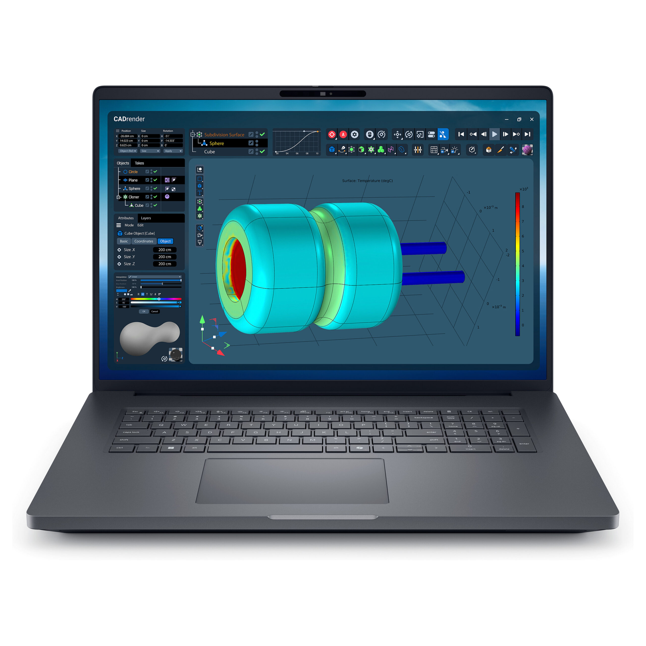 Laptop DELL Pro Max 18 Plus / Ultra 7 265HX / 32GB DDR5 / 1TB / 18" Quad HD+ WVA AG 120Hz / RTX PRO 2000 8GB / DE - Zezë