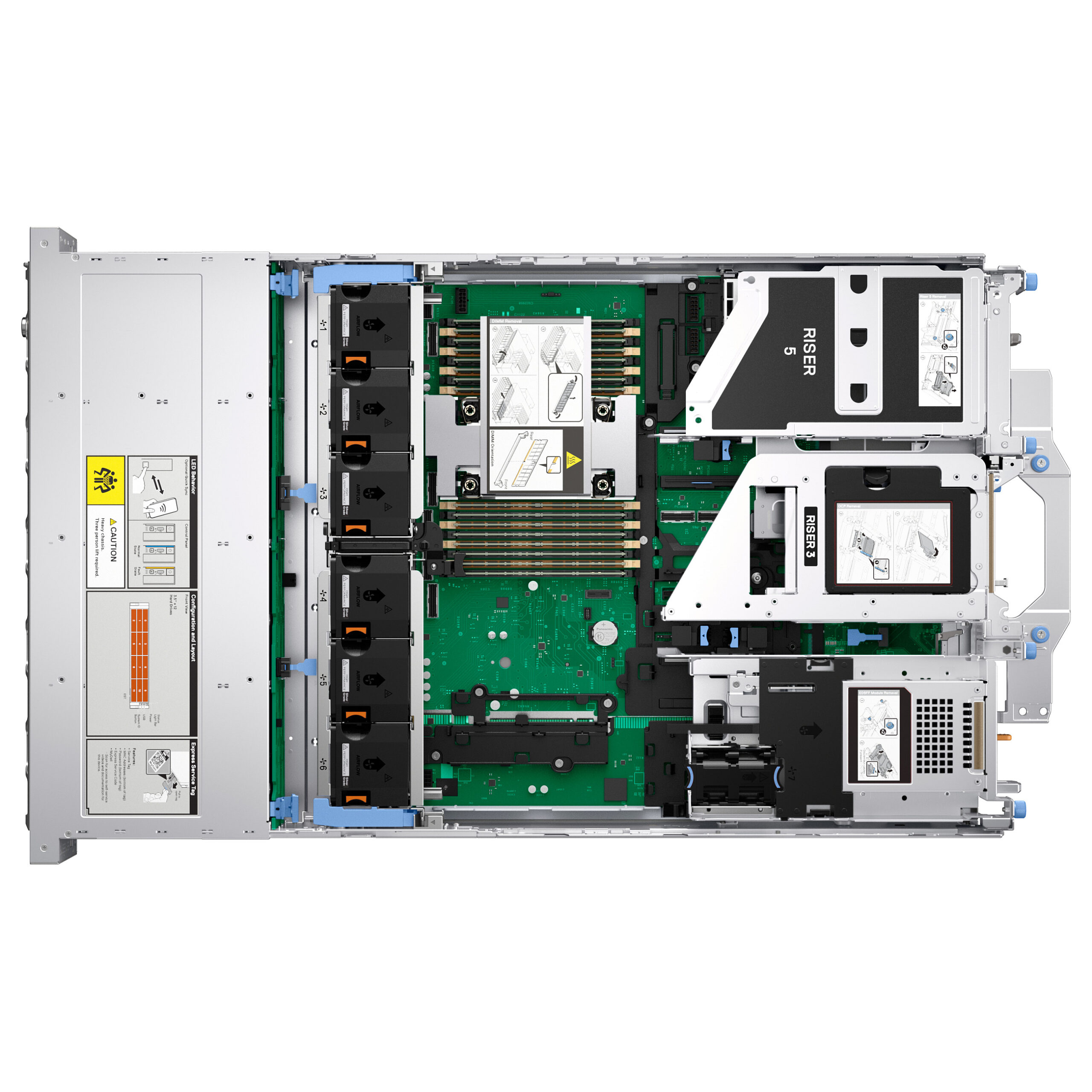 Dell PowerEdge R570 Smart Selection | Xeon 6517P | 32GB DDR5 | 2x960GB SSD | H965i RAID - Figura 5