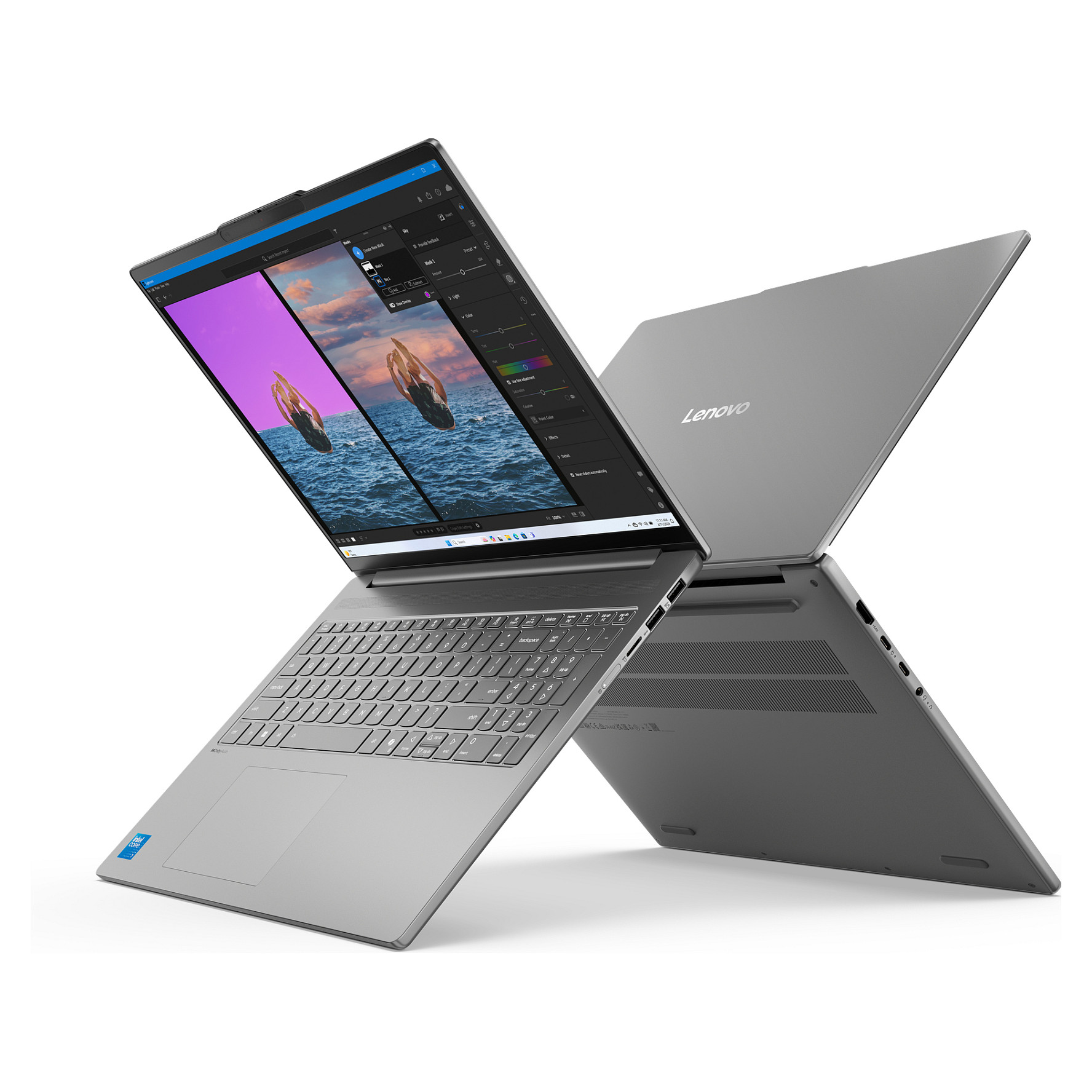 Laptop Lenovo IdeaPad 5 Slim / Core 7 -240H / 24GB DDR5 / 1TB / 16" WUXGA IPS 60Hz / Intel Graphics/ DE - Argjendi - Figura 4