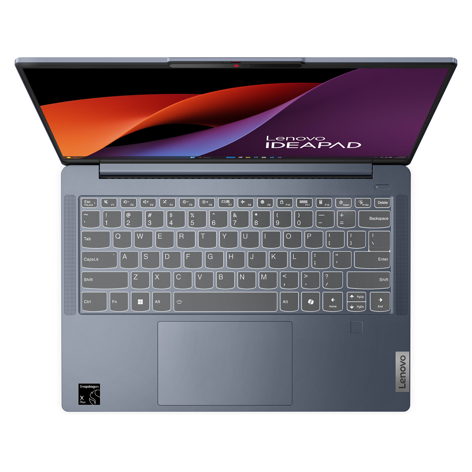 Laptop Lenovo IdeaPad 5 Slim / Snapdragon X1-26-100 / 16GB LPDDR5x / 512GB / 14" WUXGA OLED / Qualcomm Adreno GPU / DE - Blu - Figura 5