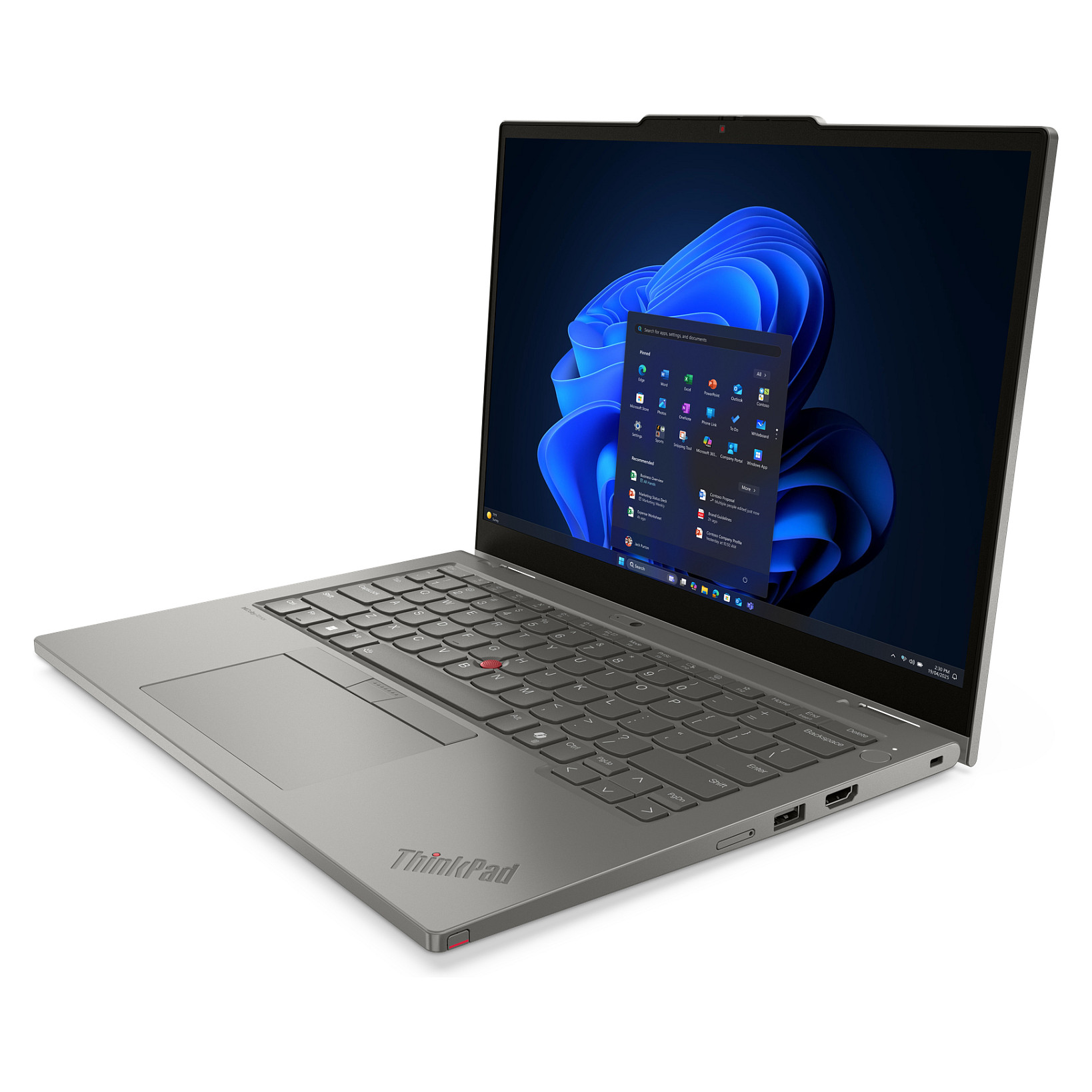 Laptop Lenovo ThinkPad L13 2in1 G6 / Ultra 5 225U / 32GB LPDDR5x / 512GB / 13.3" WUXGA IPS Touch / Intel Graphics / DE - Gri - Figura 4