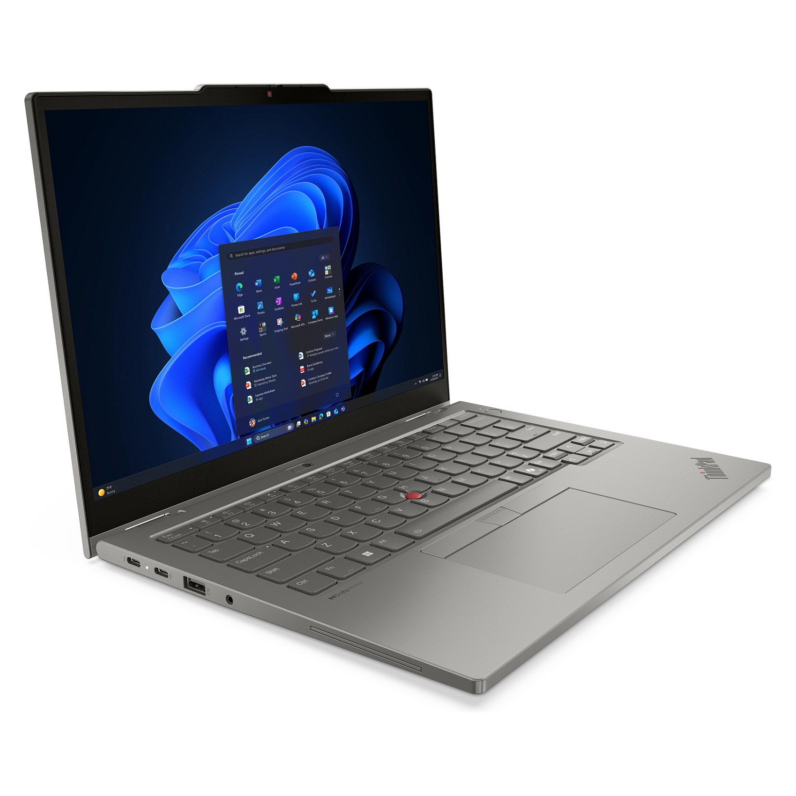 Laptop Lenovo ThinkPad L13 2in1 G6 / Ultra 5 225U / 32GB LPDDR5x / 512GB / 13.3" WUXGA IPS Touch / Intel Graphics / DE - Gri - Figura 5