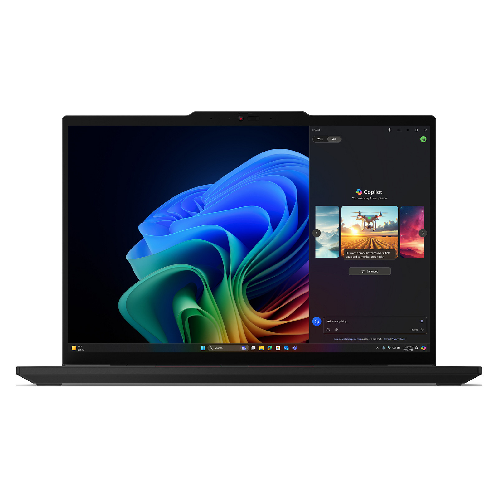 Laptop Lenovo ThinkPad T14s G6 / Ultra 7 258V / 32GB LPDDR5x / 512GB / 14" WUXGA IPS AG 60Hz / Intel Arc Graphics 140V / DE - Zezë - Figura 2