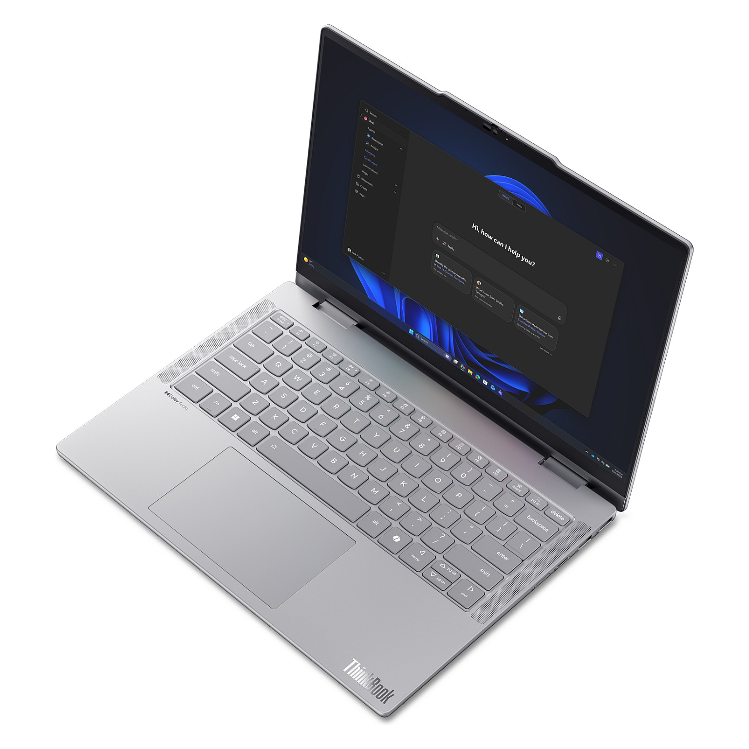 Laptop Lenovo ThinkBook 14 2in1 G6 / Ultra 5 325 / 16GB DDR5 / 512GB / 14" WUXGA IPS Touch 60Hz / Intel Graphics / DE - Gri - Figura 3