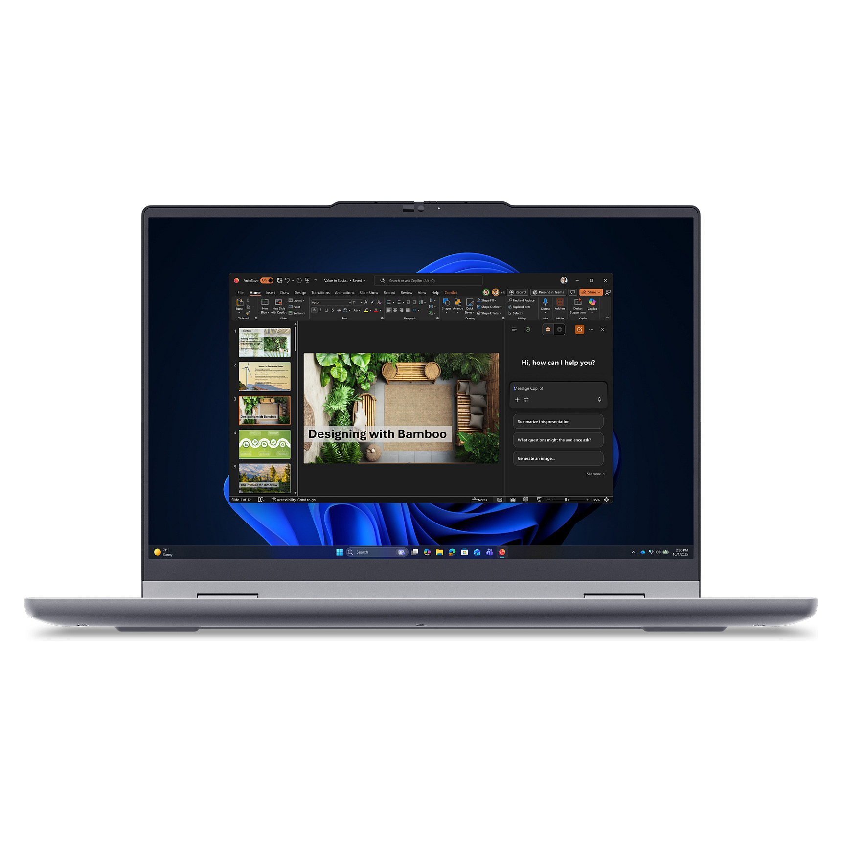 Laptop Lenovo ThinkBook 14 2in1 G6 / Ultra 7 355 / 32GB DDR5 / 512GB / 14" WUXGA IPS Touch 60Hz / Intel Graphics / DE - Gri - Figura 2