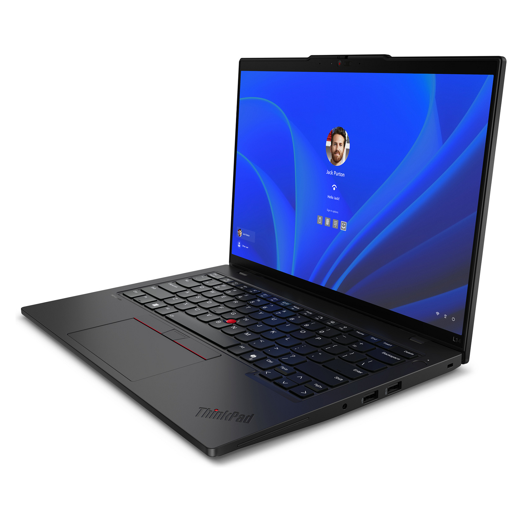 Laptop Lenovo ThinkPad L14 G5 / Ultra 5-125U / 16GB DDR5 / 256GB / 14" WUXGA IPS AG Touch / Intel Graphics / DE - Zezë - Figura 4