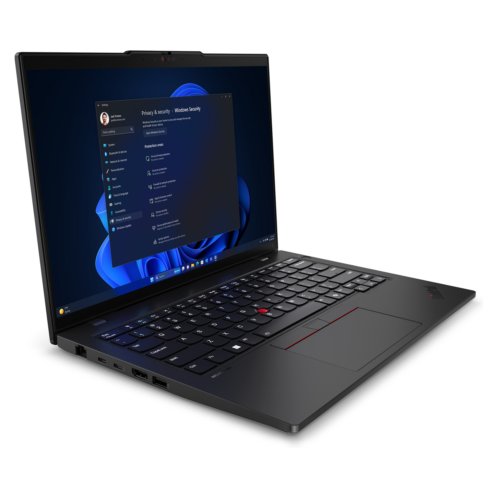 Laptop Lenovo ThinkPad L14 G5 / Ultra 5-125U / 16GB DDR5 / 256GB / 14" WUXGA IPS AG Touch / Intel Graphics / DE - Zezë - Figura 5
