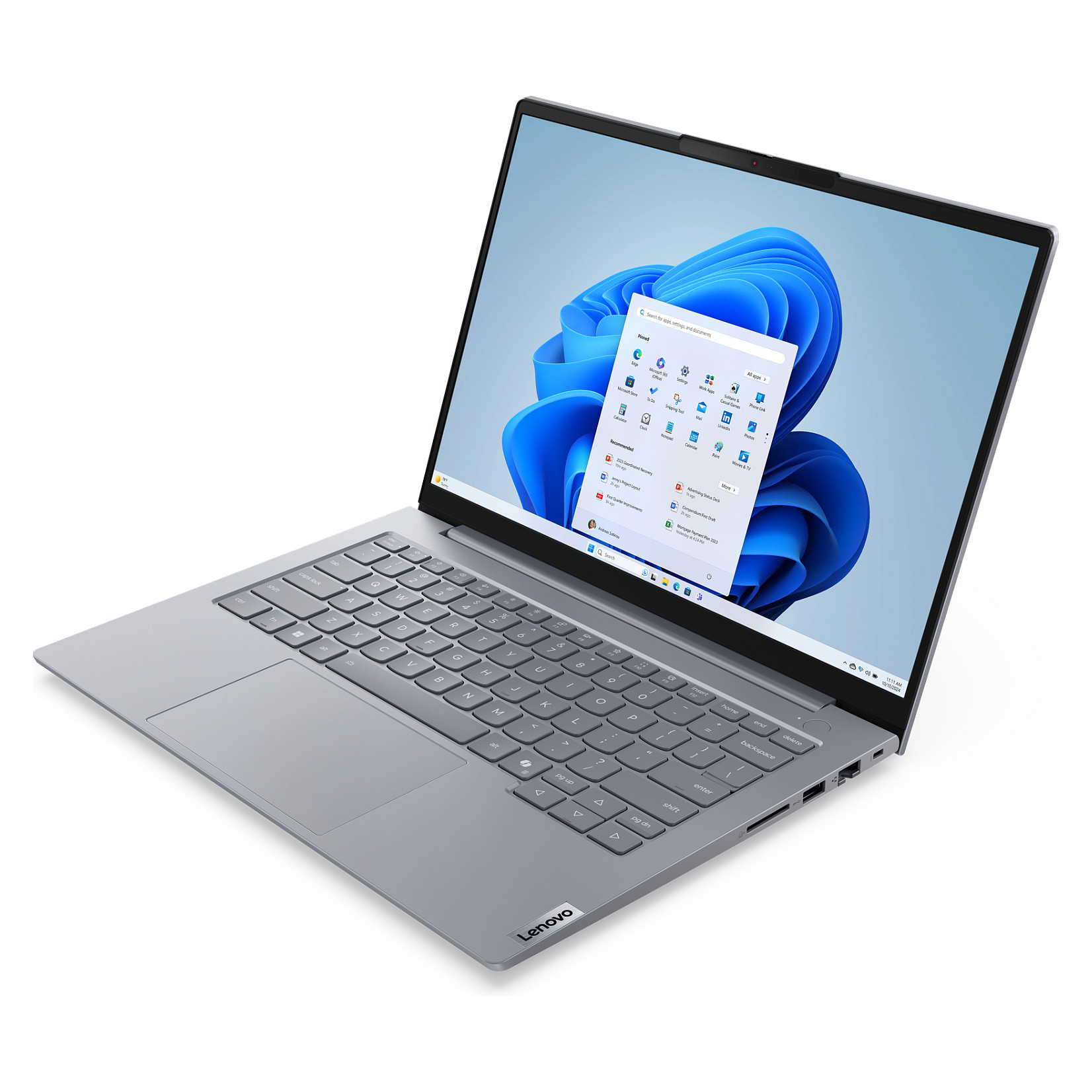 Laptop Lenovo ThinkBook16 G8 / Ultra 5 135H / 16GB DDR5 / 512GB / 14" WUXGA IPS AG 60Hz / Intel Arc Graphics / DE - Gri e Hapur - Figura 3