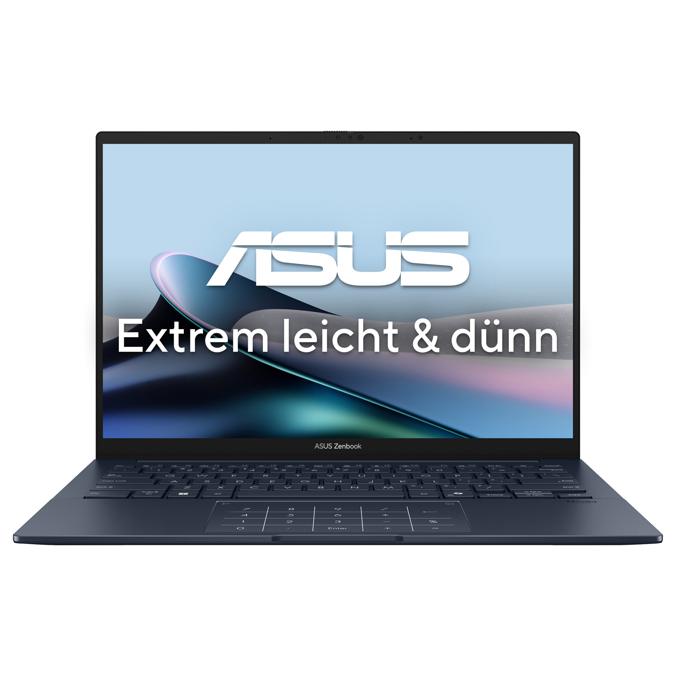Laptop ASUS Zenbook 14 UX3405CA-QL205W / Ultra 9 285H / 32GB LPDDR5x / 1TB / 14" WUXGA OLED Touch 60Hz / Intel Arc 140T / DE - Blu e Errët