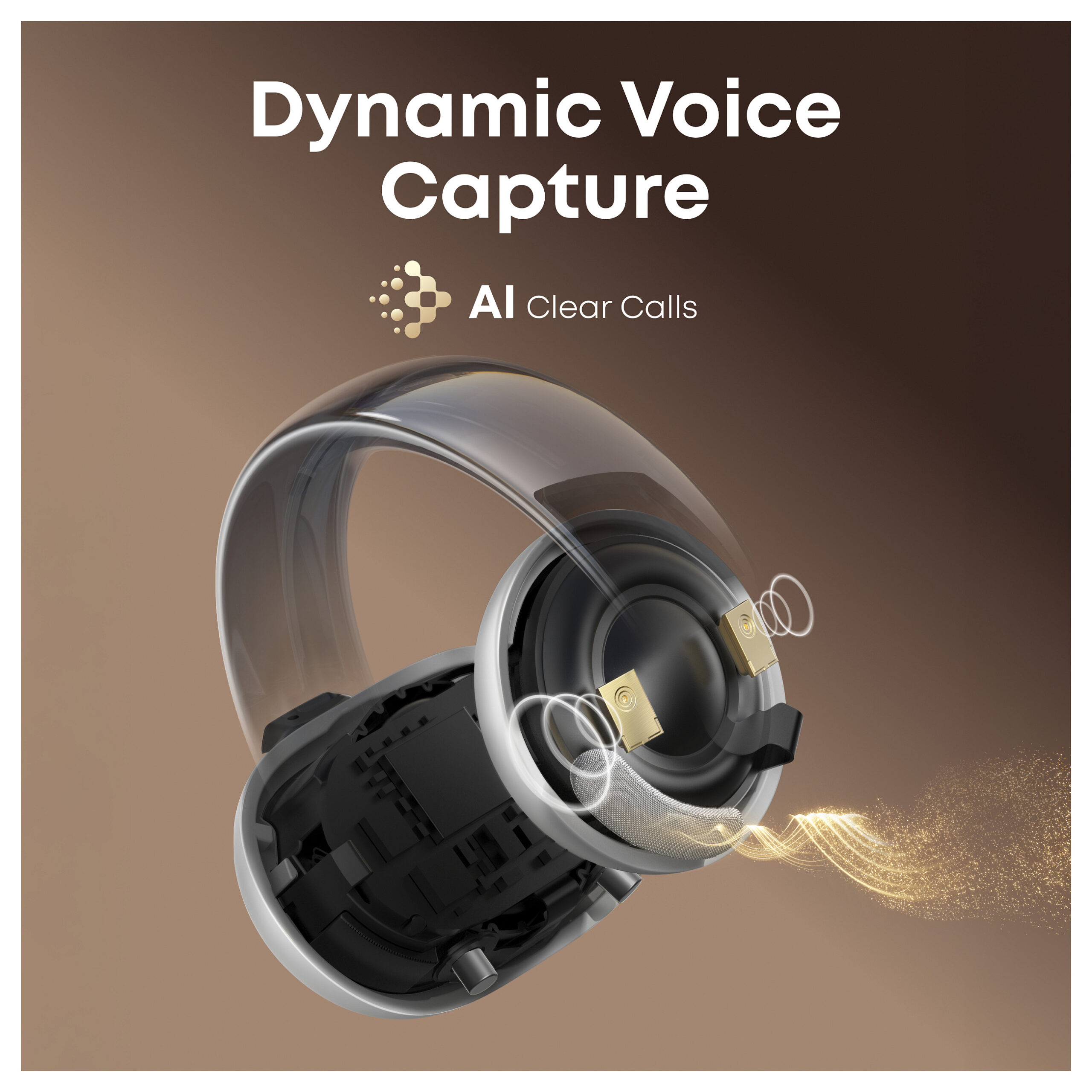 Kufje pa kabllo Anker Soundcore AeroClip Open-Ear Bluetooth - Bardhë/Ari - Figura 3