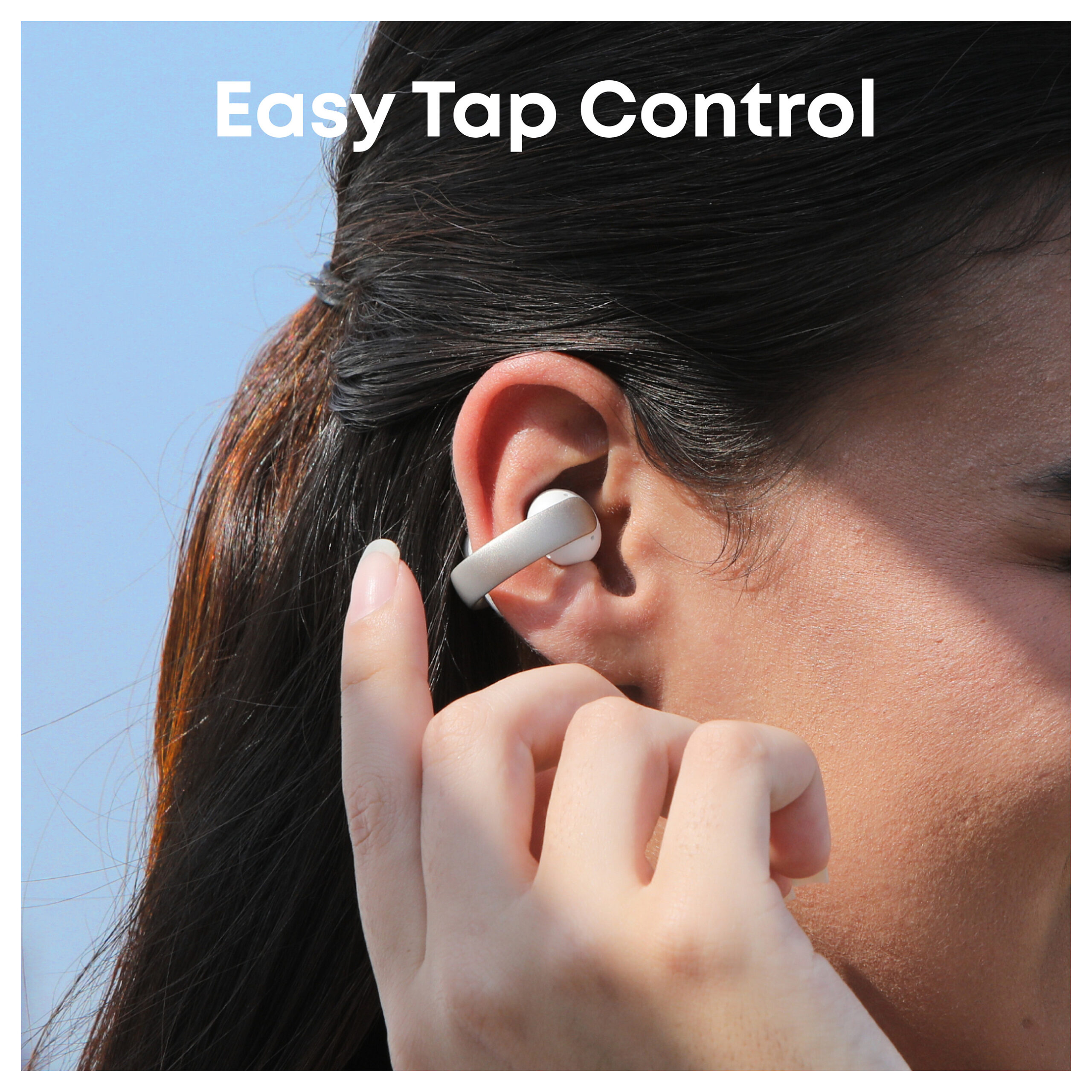 Kufje pa kabllo Anker Soundcore AeroClip Open-Ear Bluetooth - Bardhë/Ari - Figura 5