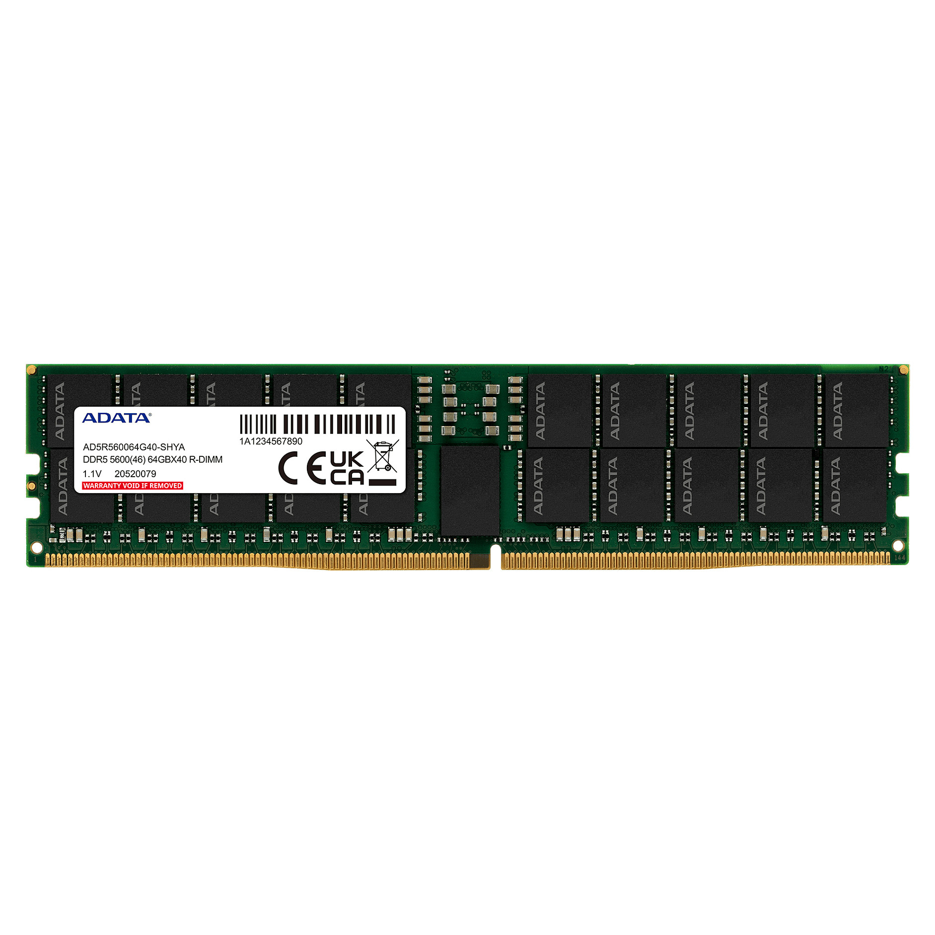 RAM Memorie DDR5 ADATA / 32GB / 5600 MT/s / CL46 / AD5R560032G20‑SHYA
