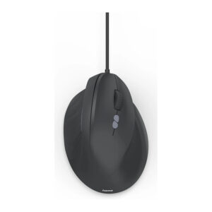 Maus me kabllo HAMA ECM-500R Ergonomic / 7 butona -Zezë