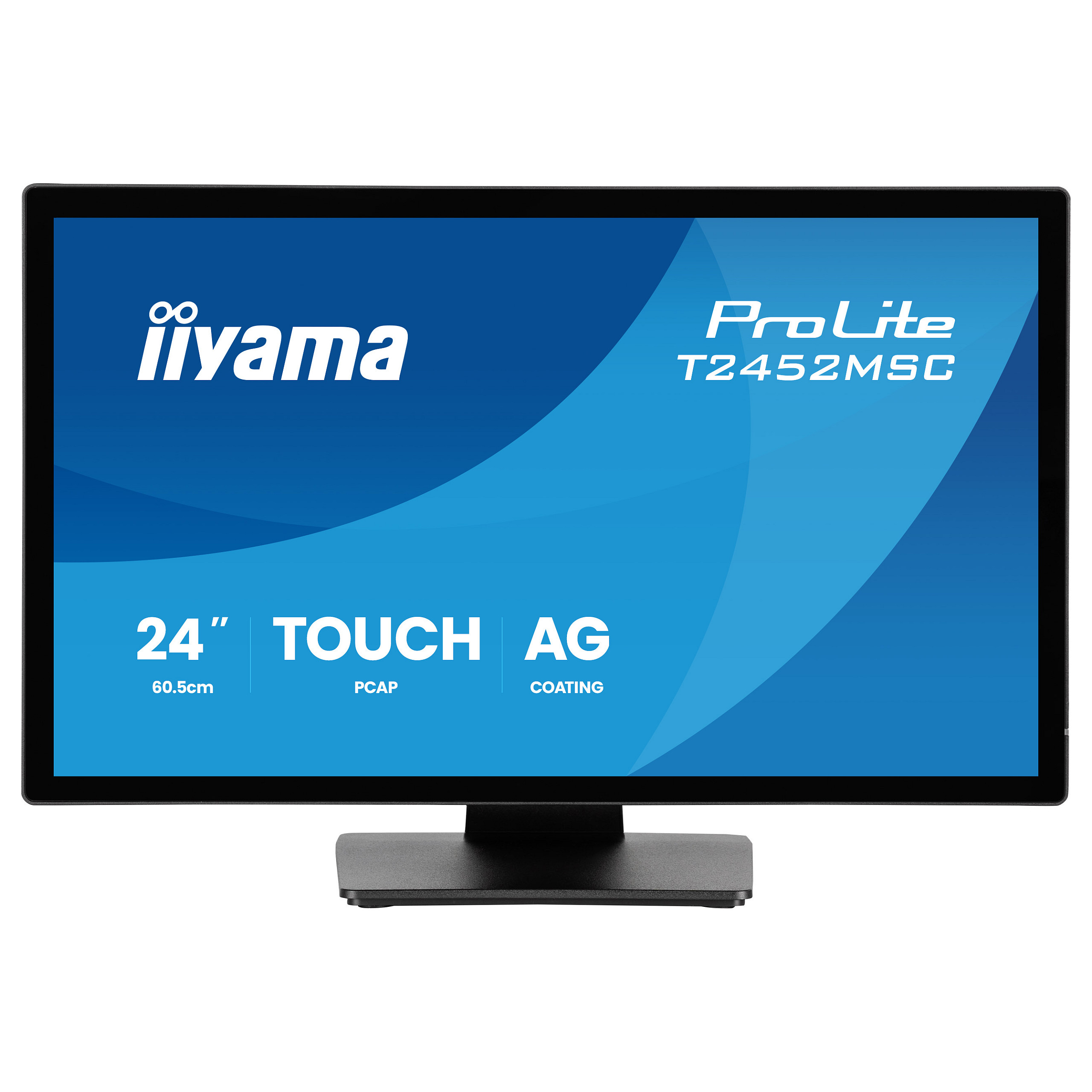 Monitor iiyama ProLite T2452MSC-B2AG / 24"/ Full HD IPS / Touch / 120Hz / 5ms / HDMI+DP+USB - Zezë - Figura 3