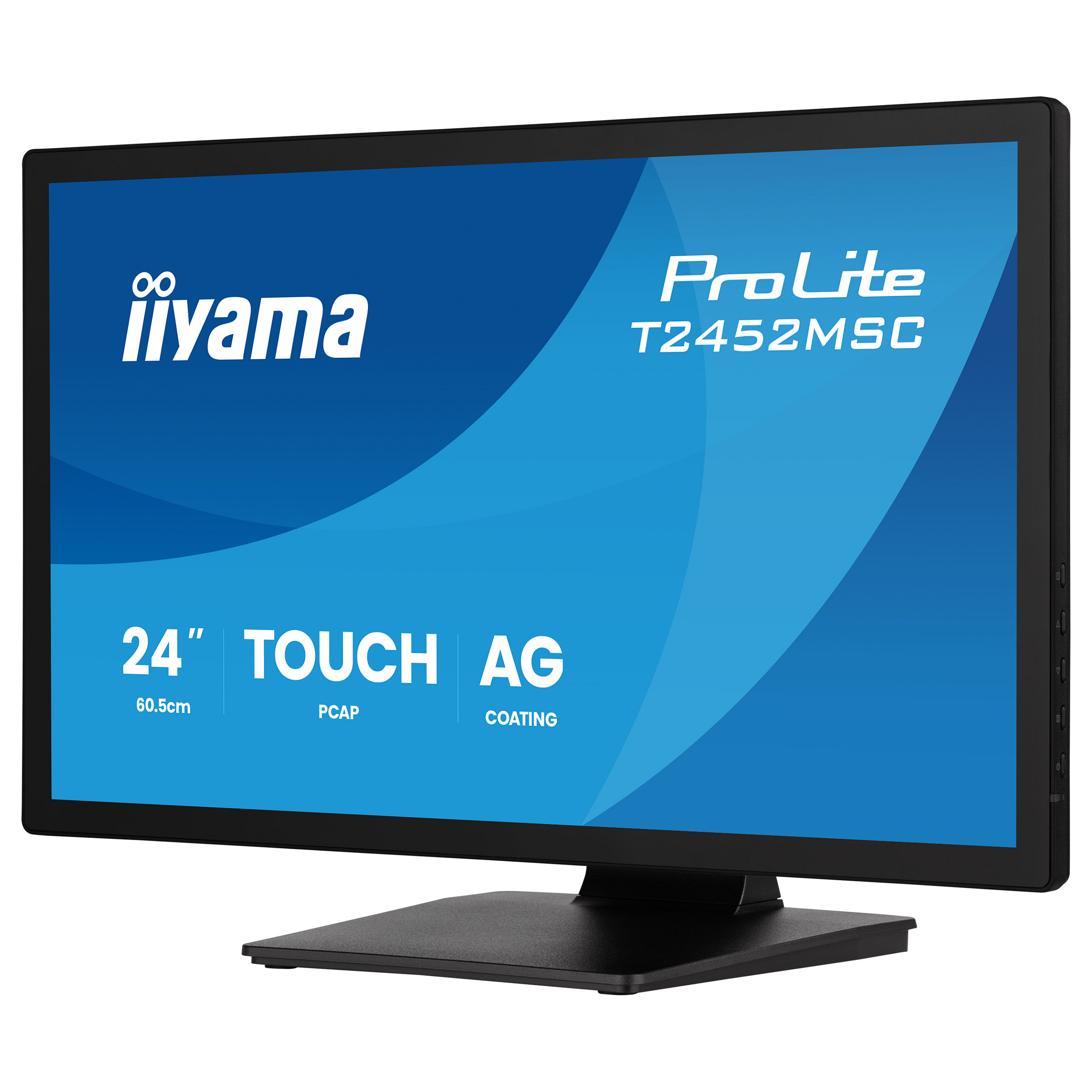 Monitor iiyama ProLite T2452MSC-B2AG / 24"/ Full HD IPS / Touch / 120Hz / 5ms / HDMI+DP+USB - Zezë - Figura 4