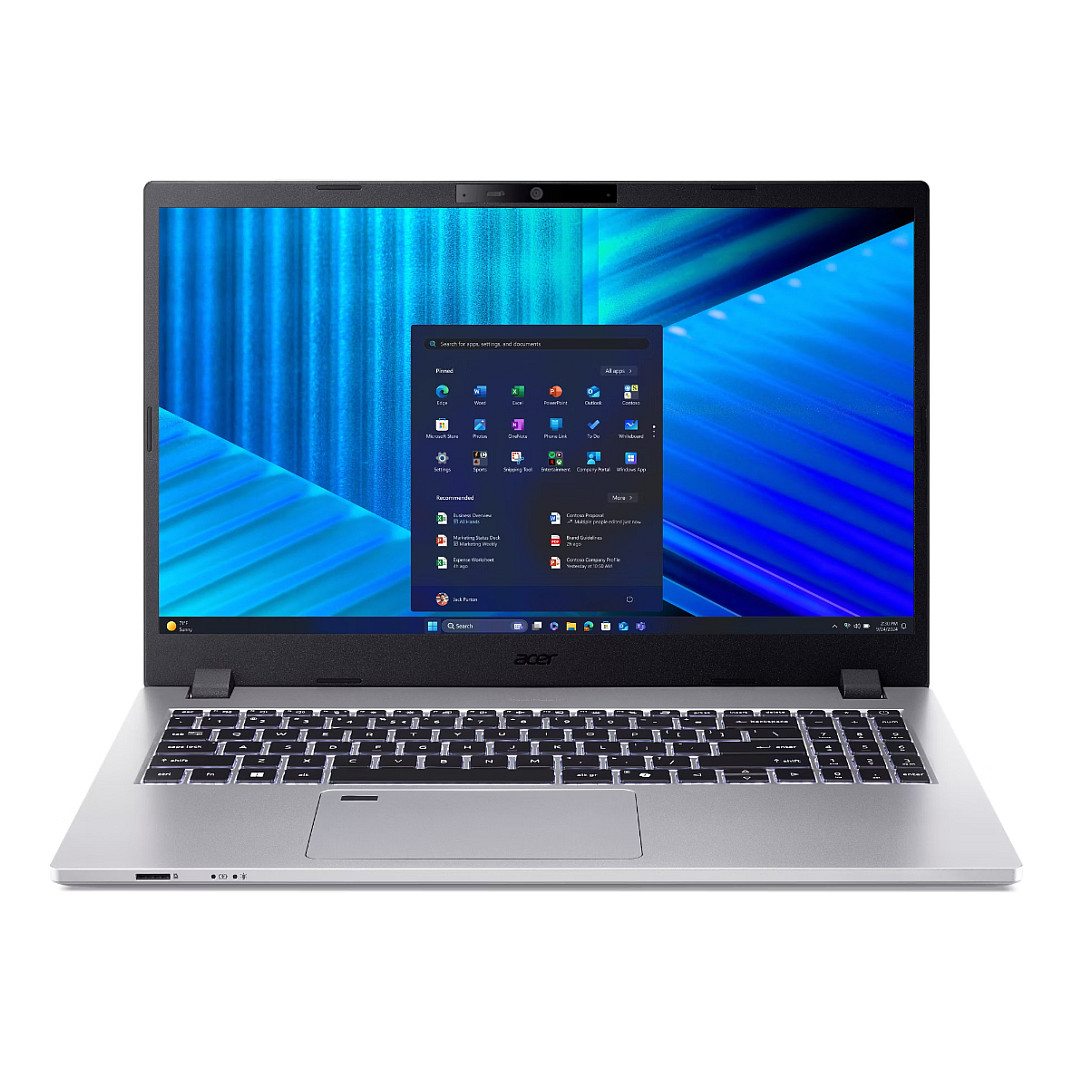Laptop Acer TravelMate P2 TMP215-75-G2-TCO-523G / Ultra 5 125H / 16GB DDR5 / 512GB / 15.6" Full HD IPS 60Hz / Intel Arc Graphics / DE - Argjendi