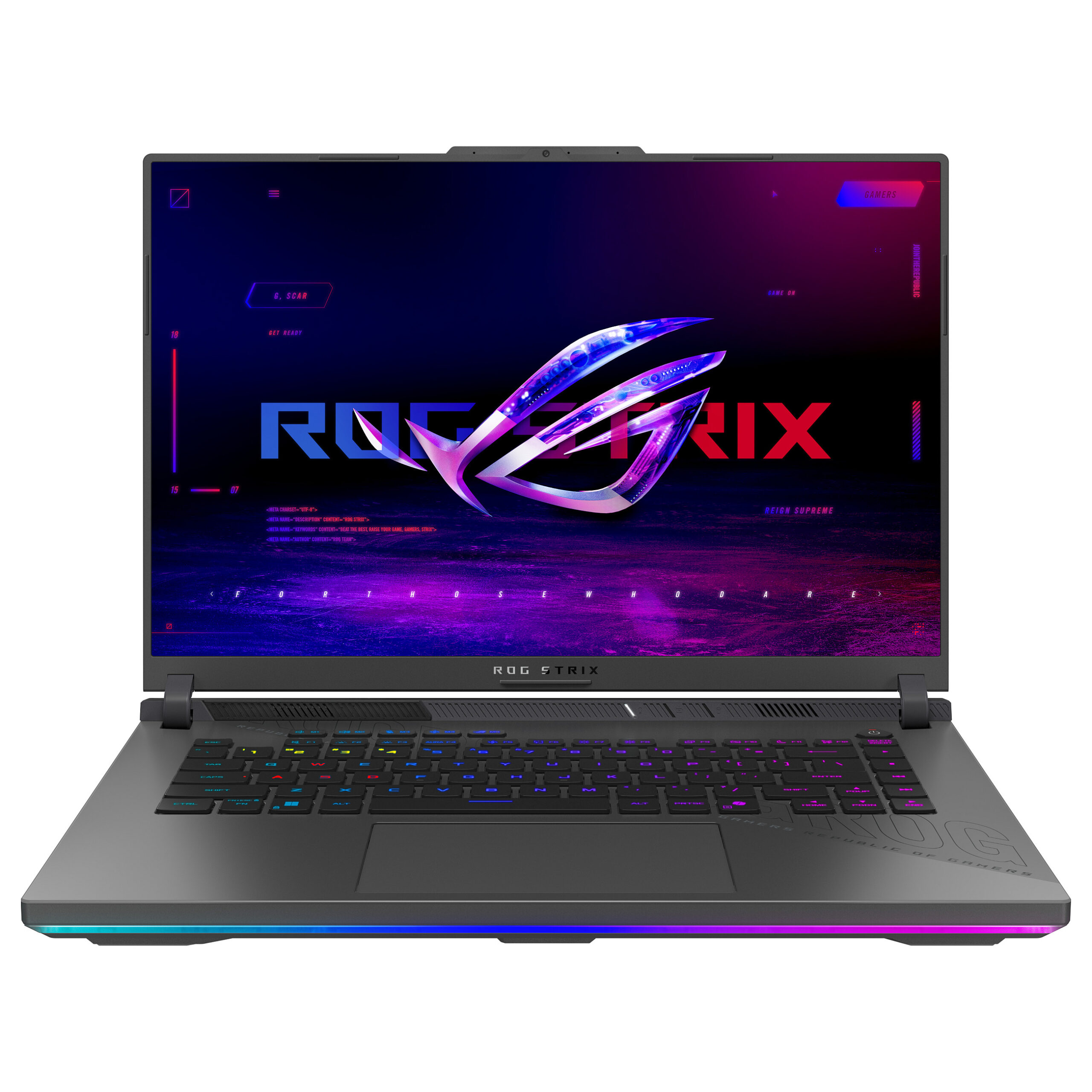 Laptop Gaming Asus ROG Strix G16 G614PP-RV114W / Ryzen 9 8940HX / 32GB DDR5 / 1TB / 16" WUXGA IPS-Level 165Hz / RTX 5070 8GB / DE- Gri