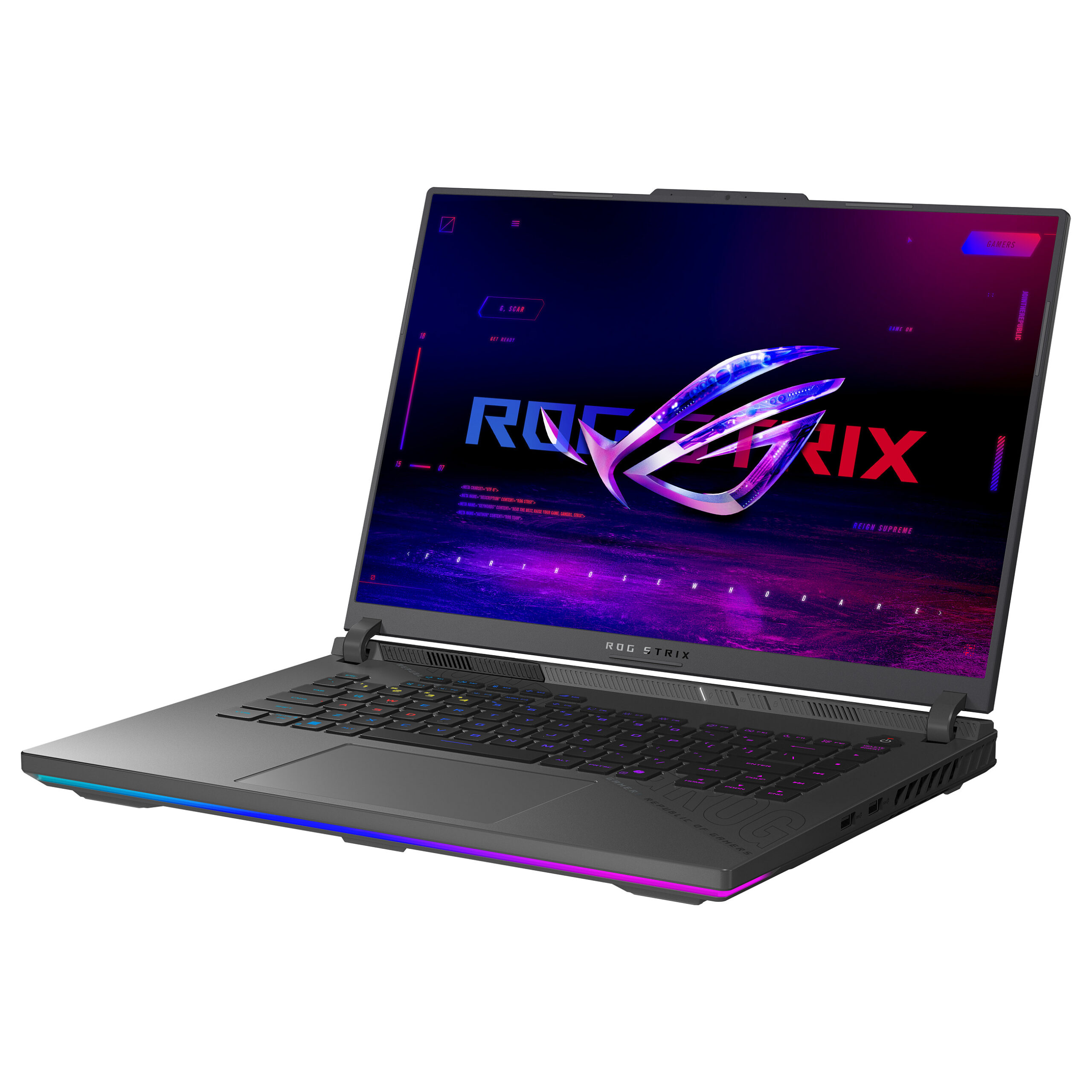 Laptop Gaming Asus ROG Strix G16 G614PP-RV114W / Ryzen 9 8940HX / 32GB DDR5 / 1TB / 16" WUXGA IPS-Level 165Hz / RTX 5070 8GB / DE- Gri - Figura 2