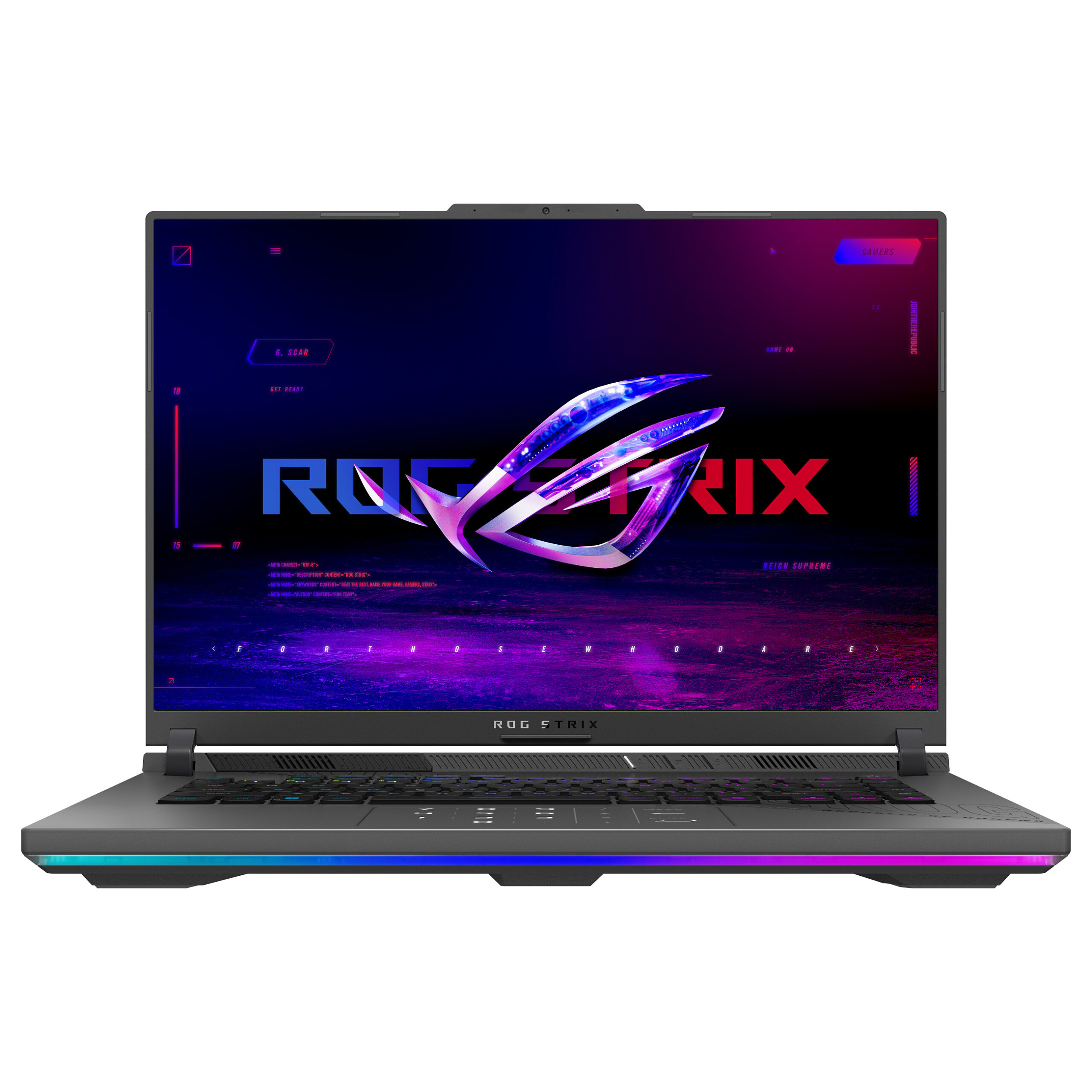 Laptop Gaming Asus ROG Strix G16 G614PP-RV031W / Ryzen 9 8940HX / 16GB DDR5 / 1TB / 16" WUXGA IPS 165Hz / RTX 5070 8GB / DE -Gri - Figura 2