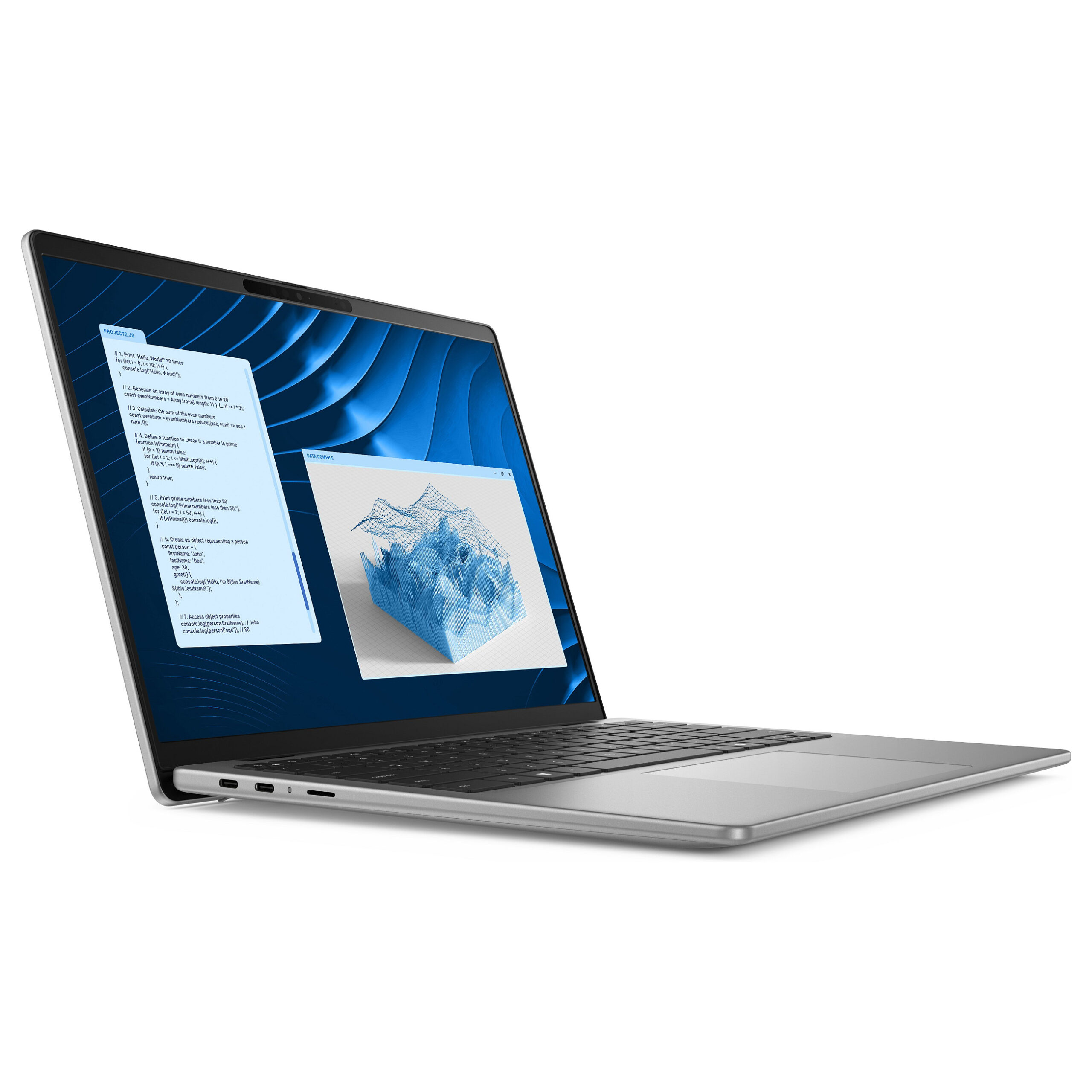 Laptop Dell Latitude 5455 / X1P-64-100 / 16GB LPDDR5x / 512GB / 14" Full HD+ WVA 60Hz / Qualcomm Adreno GPU / DE - Gri - Figura 4